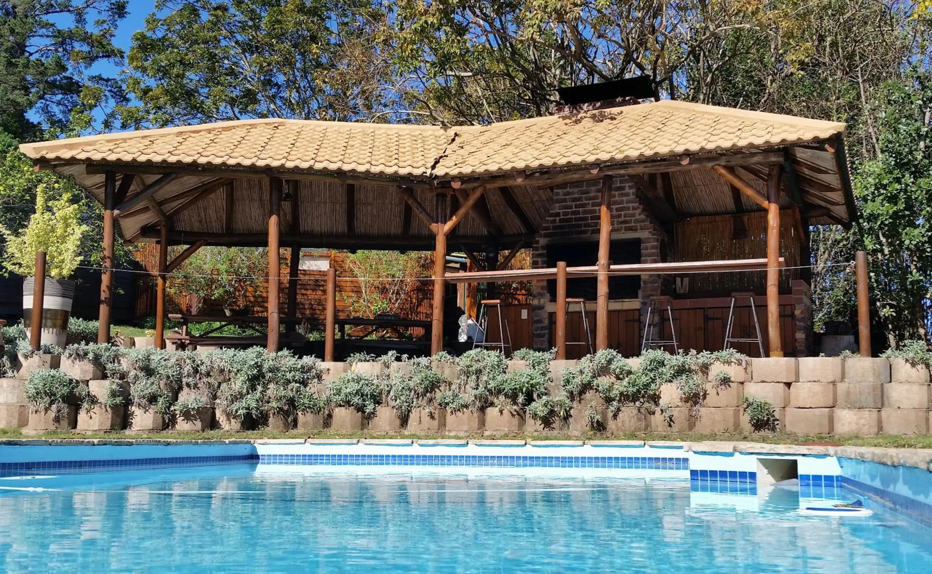 BBQ facilities in Pumula Lodge 4 Star Guesthouse Knysna