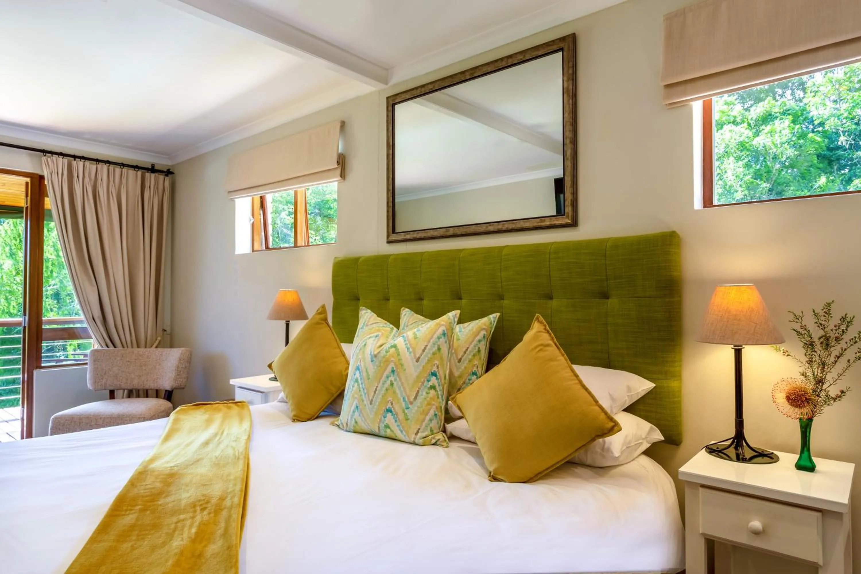 Bed in Pumula Lodge 4 Star Guesthouse Knysna