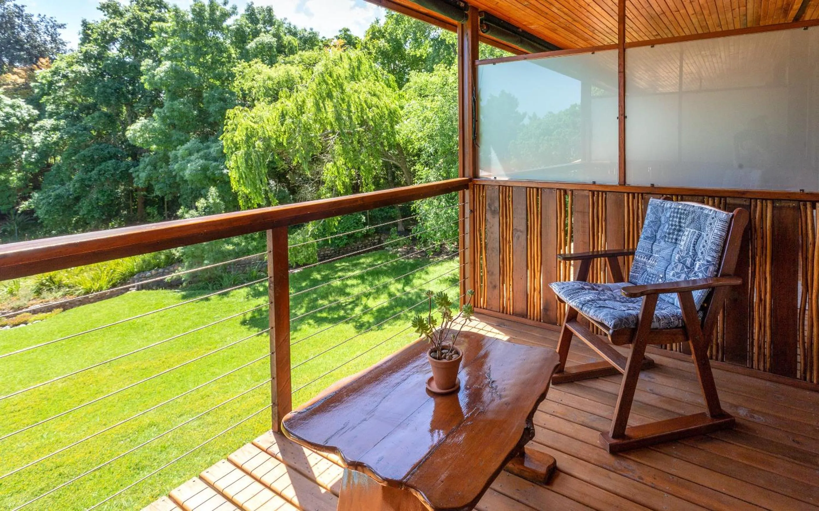 Balcony/Terrace in Pumula Lodge 4 Star Guesthouse Knysna