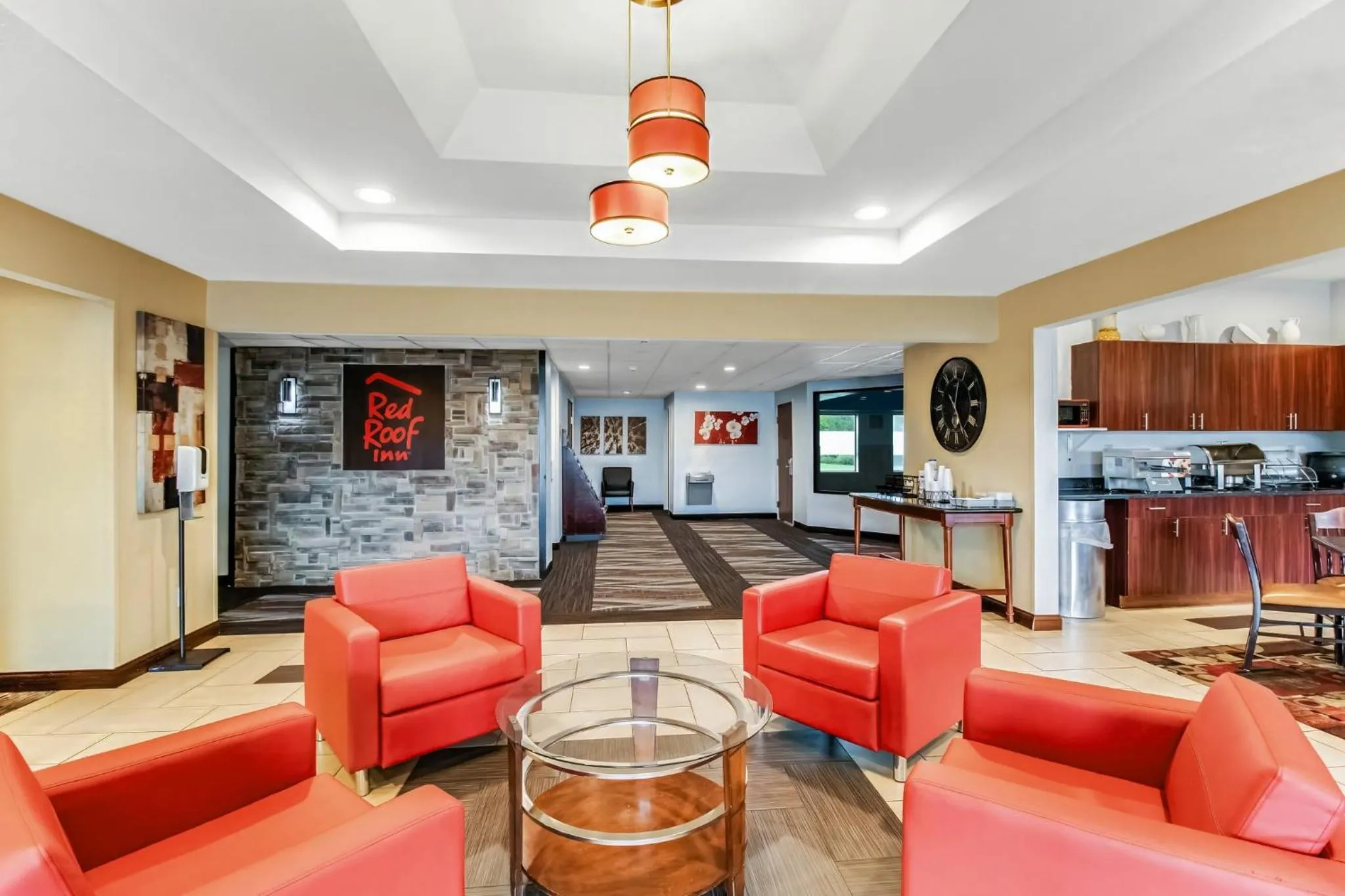 Lobby or reception in Red Roof Inn Springfield, OH