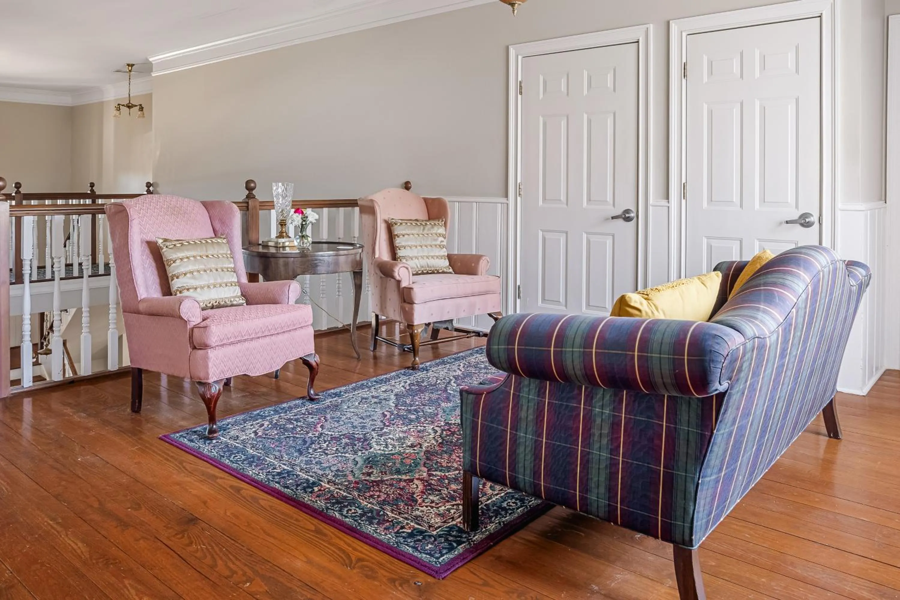 Seating area in Stone Mountain Manor