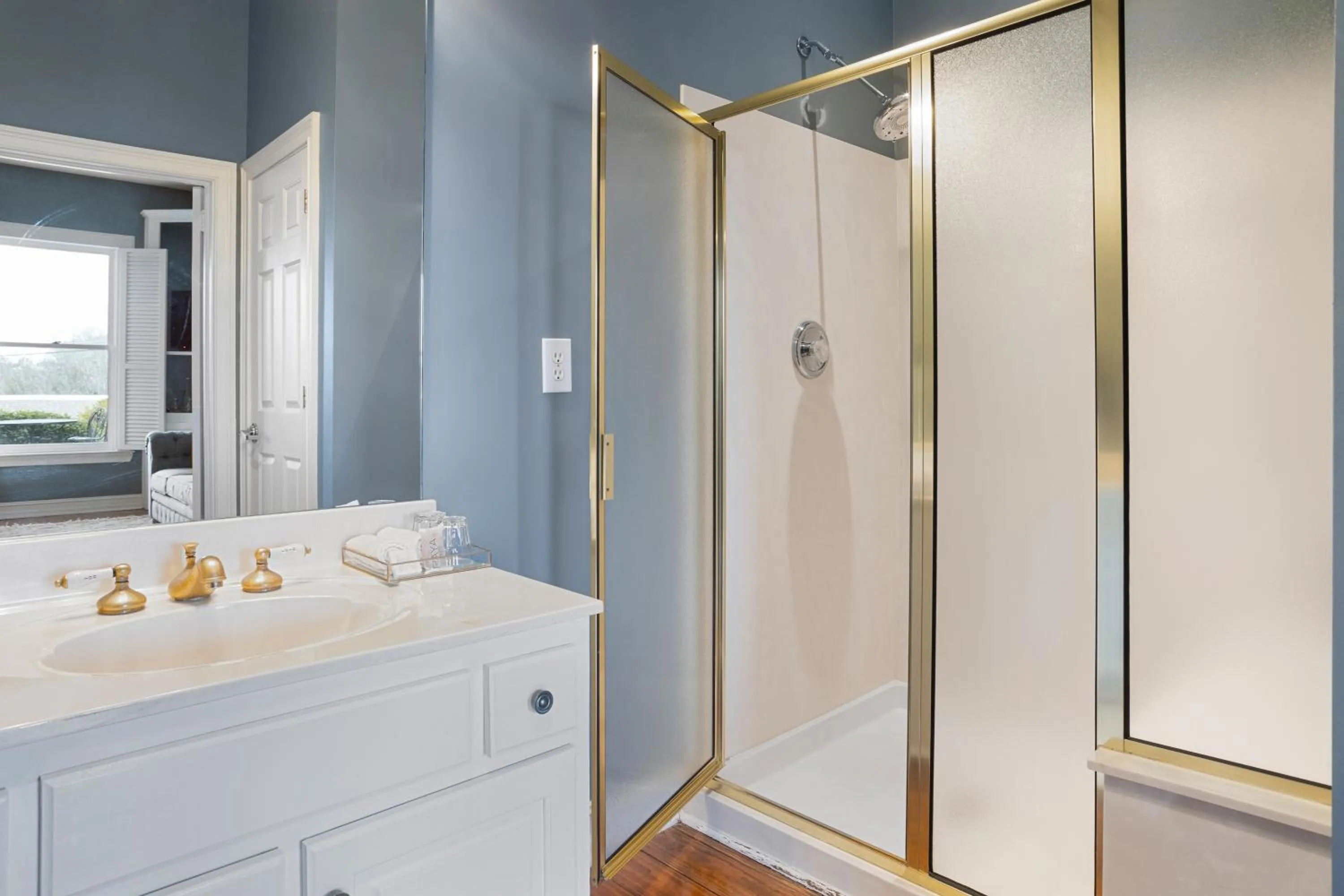 Shower in Stone Mountain Manor