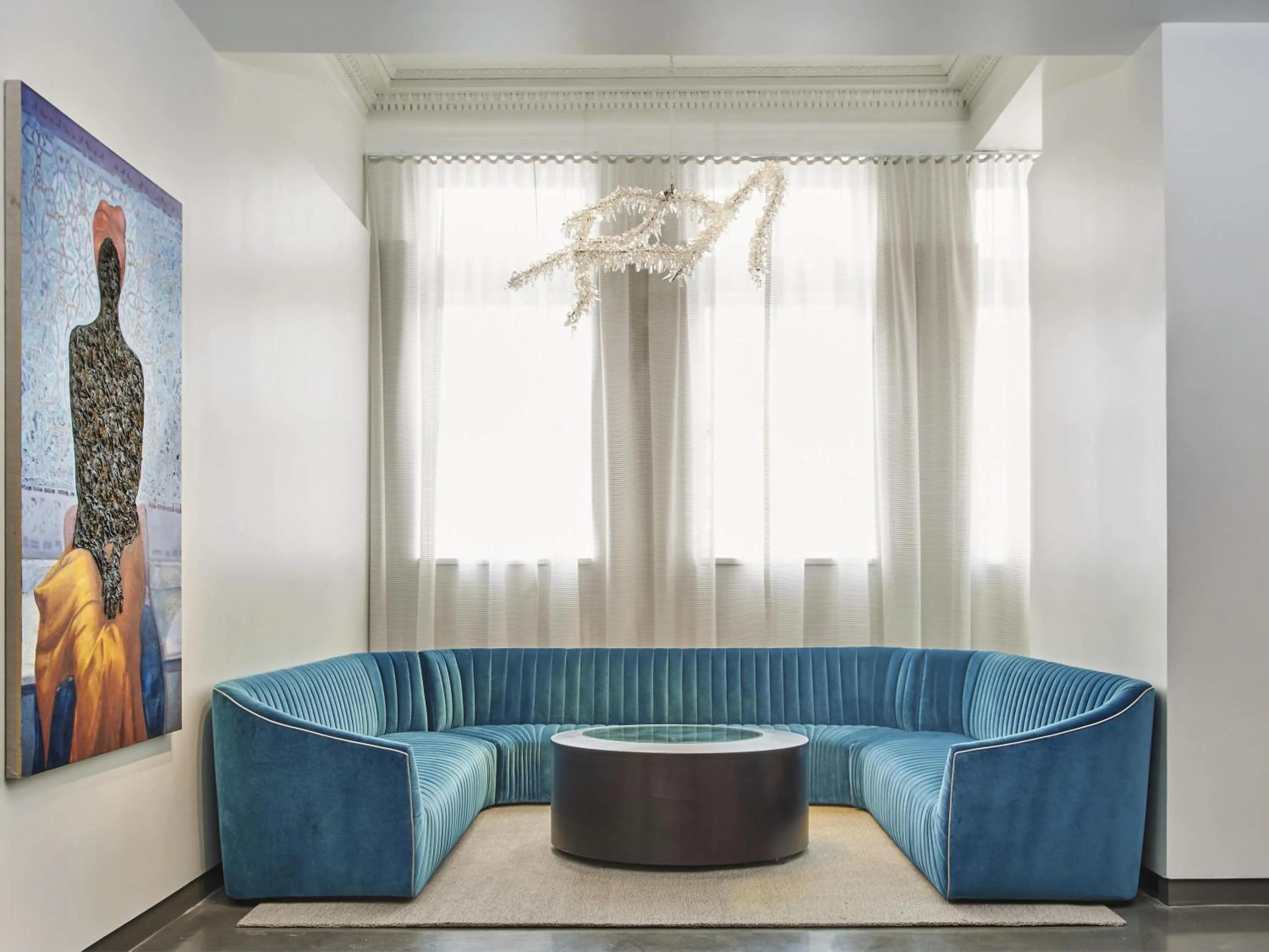 Property building in 21c Museum Hotel Lexington