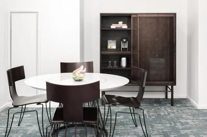 Dining area in 21c Museum Hotel Lexington