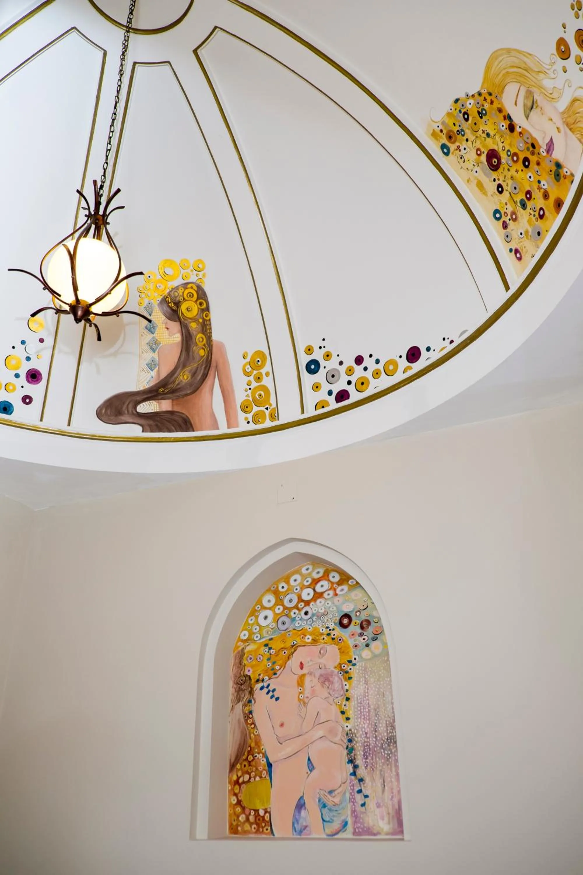 Living room in La Coupole Hotel