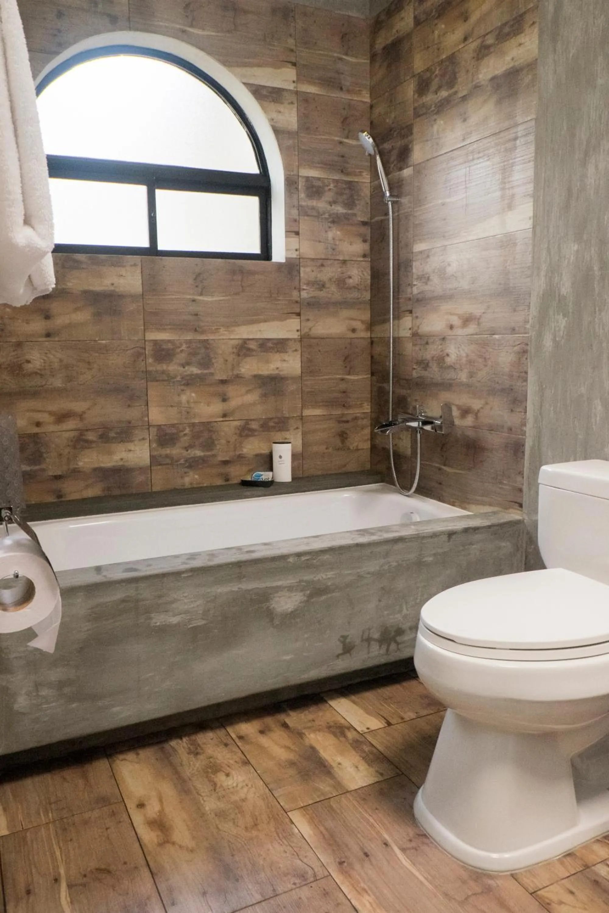 Bathroom in La Coupole Hotel