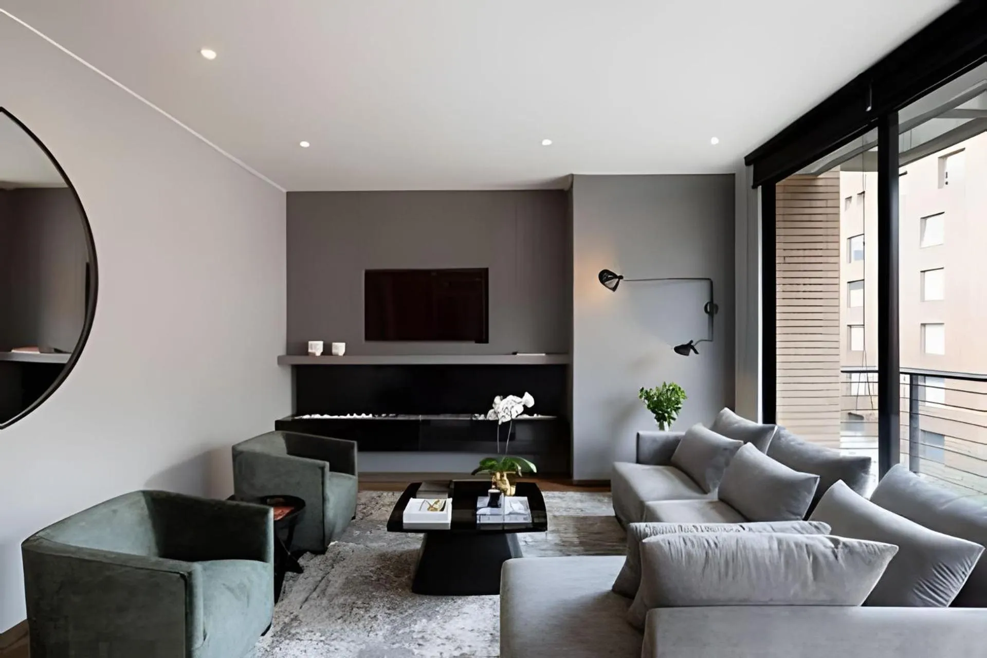 Living room in Attik Luxury Apts