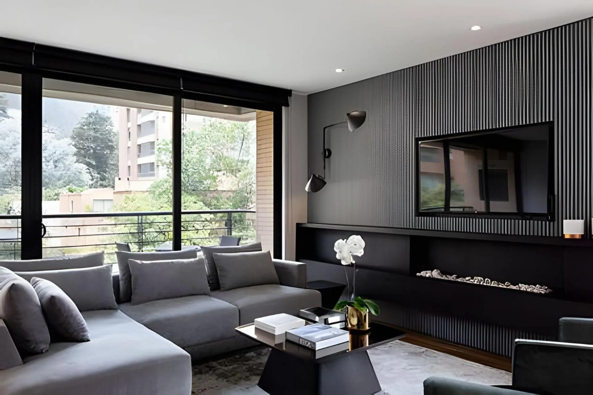 Living room in Attik Luxury Apts