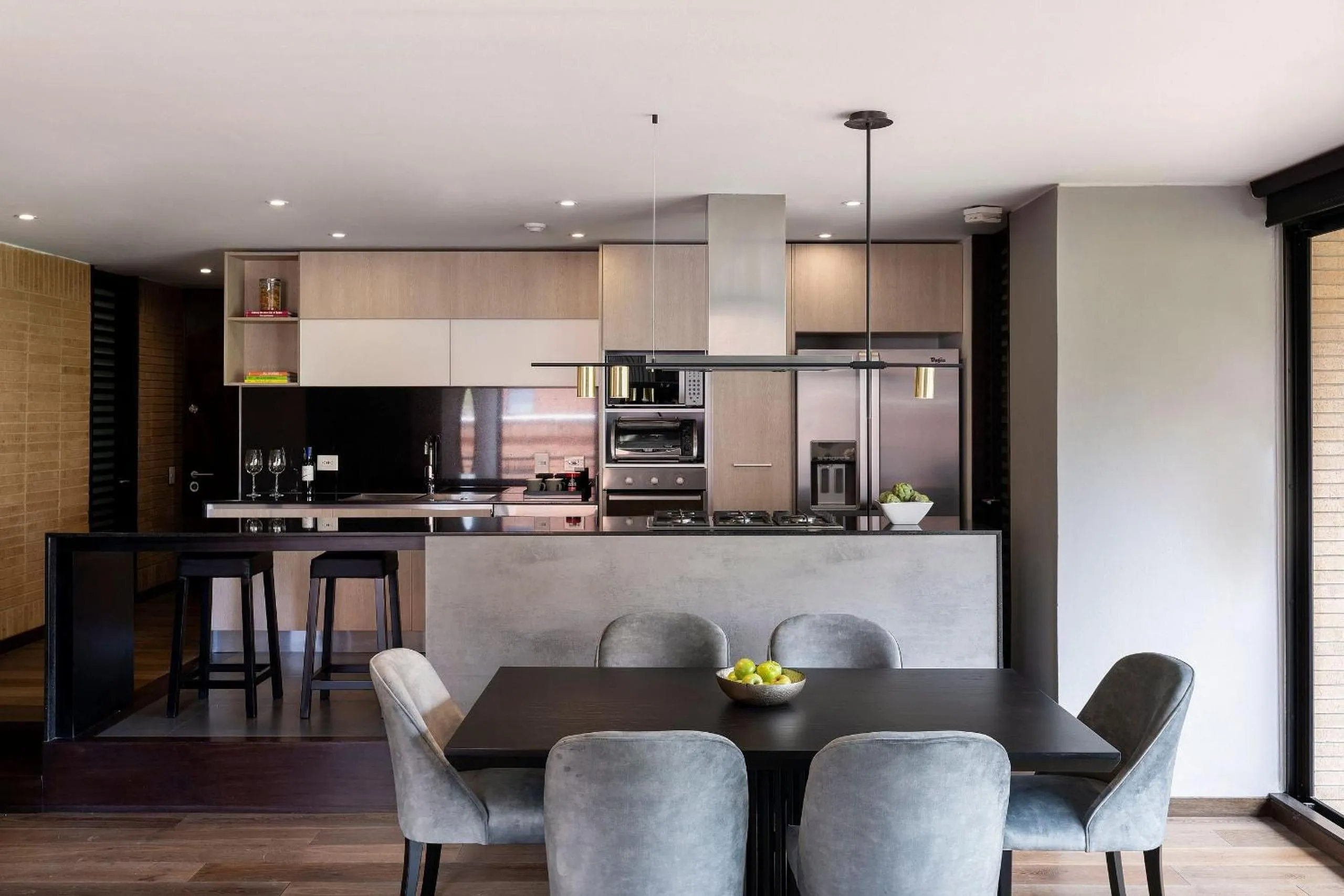 Kitchen or kitchenette in Attik Luxury Apts