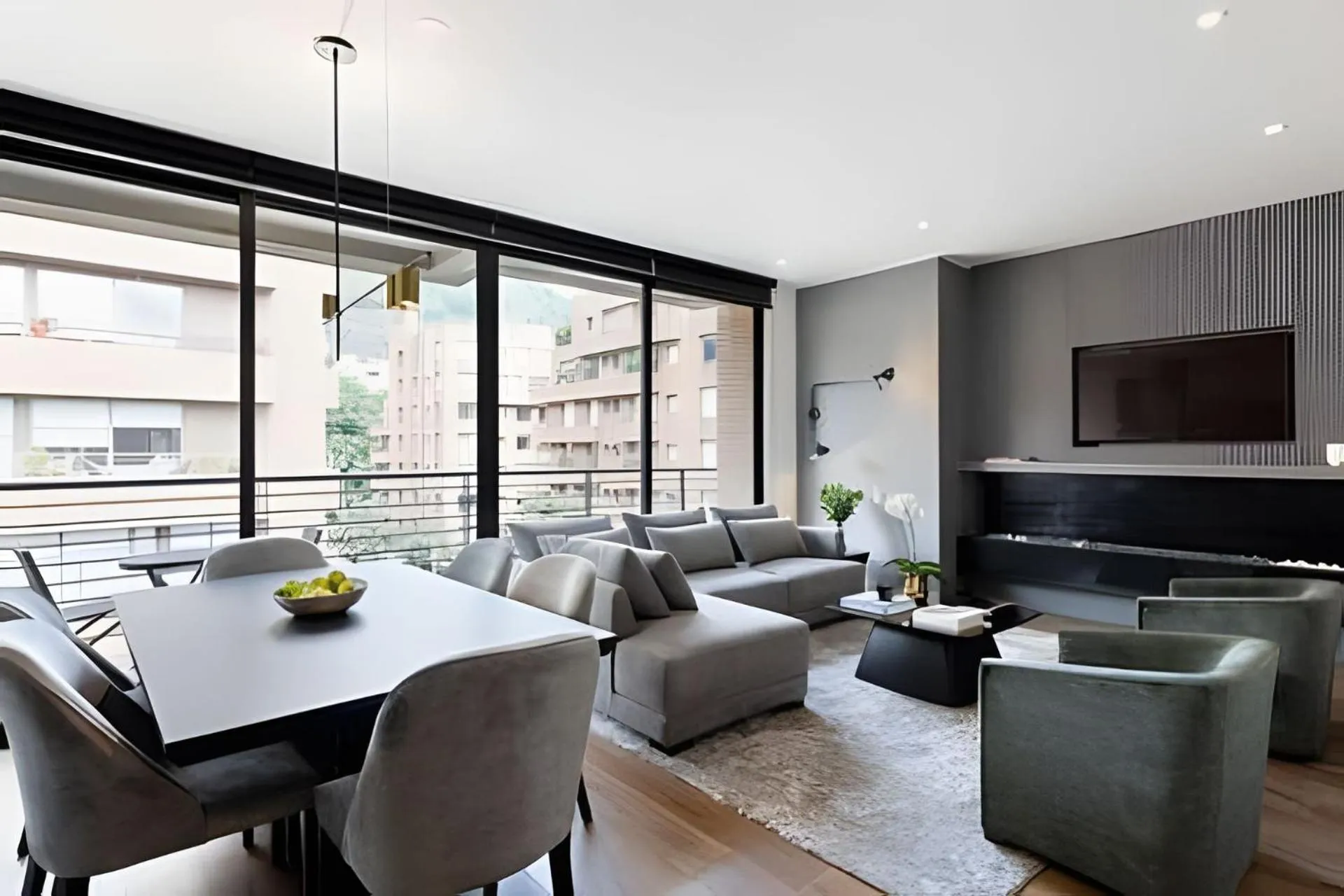 Living room in Attik Luxury Apts