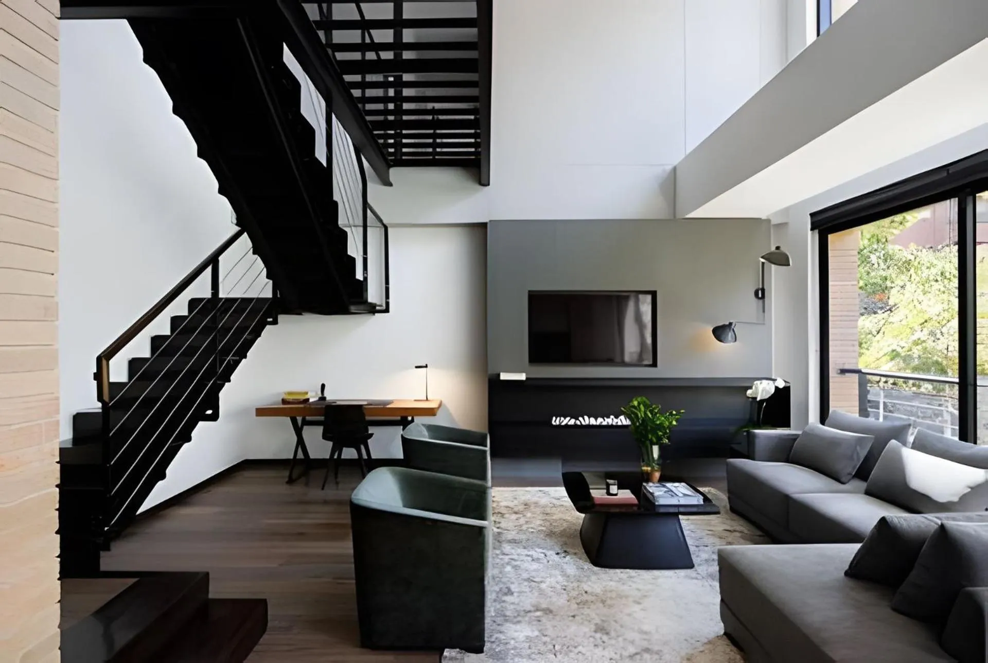 Living room in Attik Luxury Apts