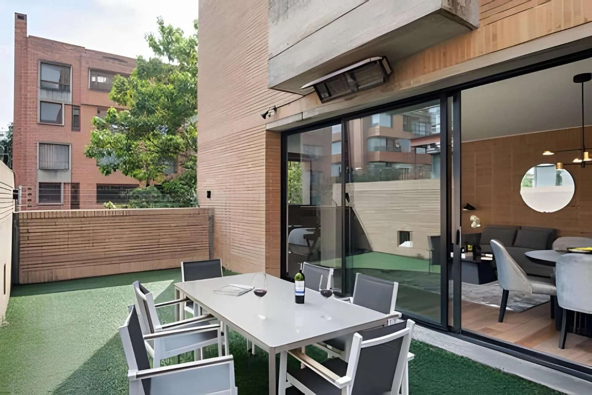 Patio in Attik Luxury Apts