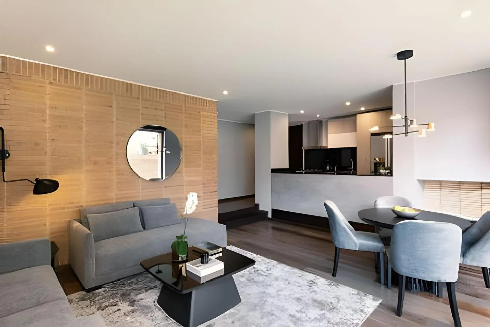 Living room in Attik Luxury Apts