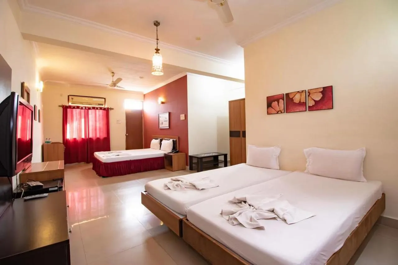 Bed in Hotel Orient Royal