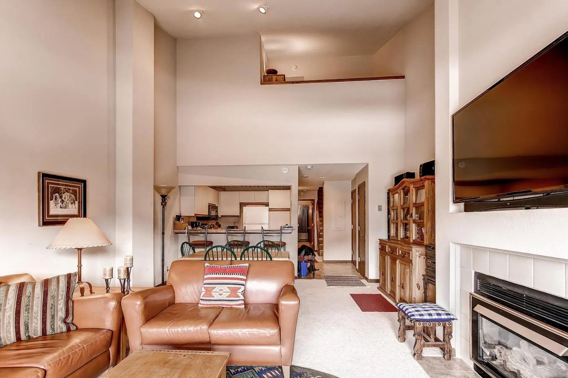 Living room in Seasons at Avon