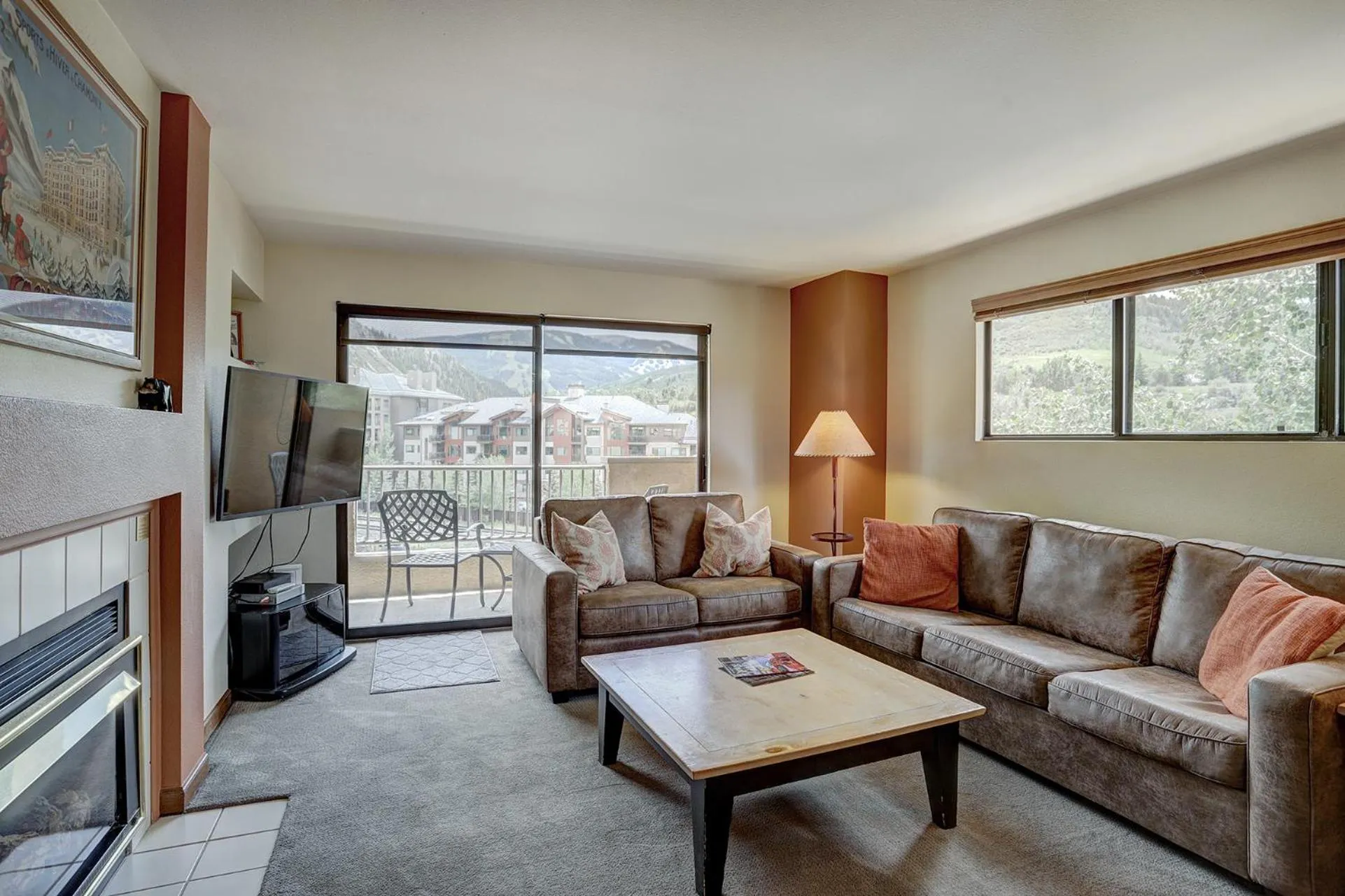 Living room in Seasons at Avon