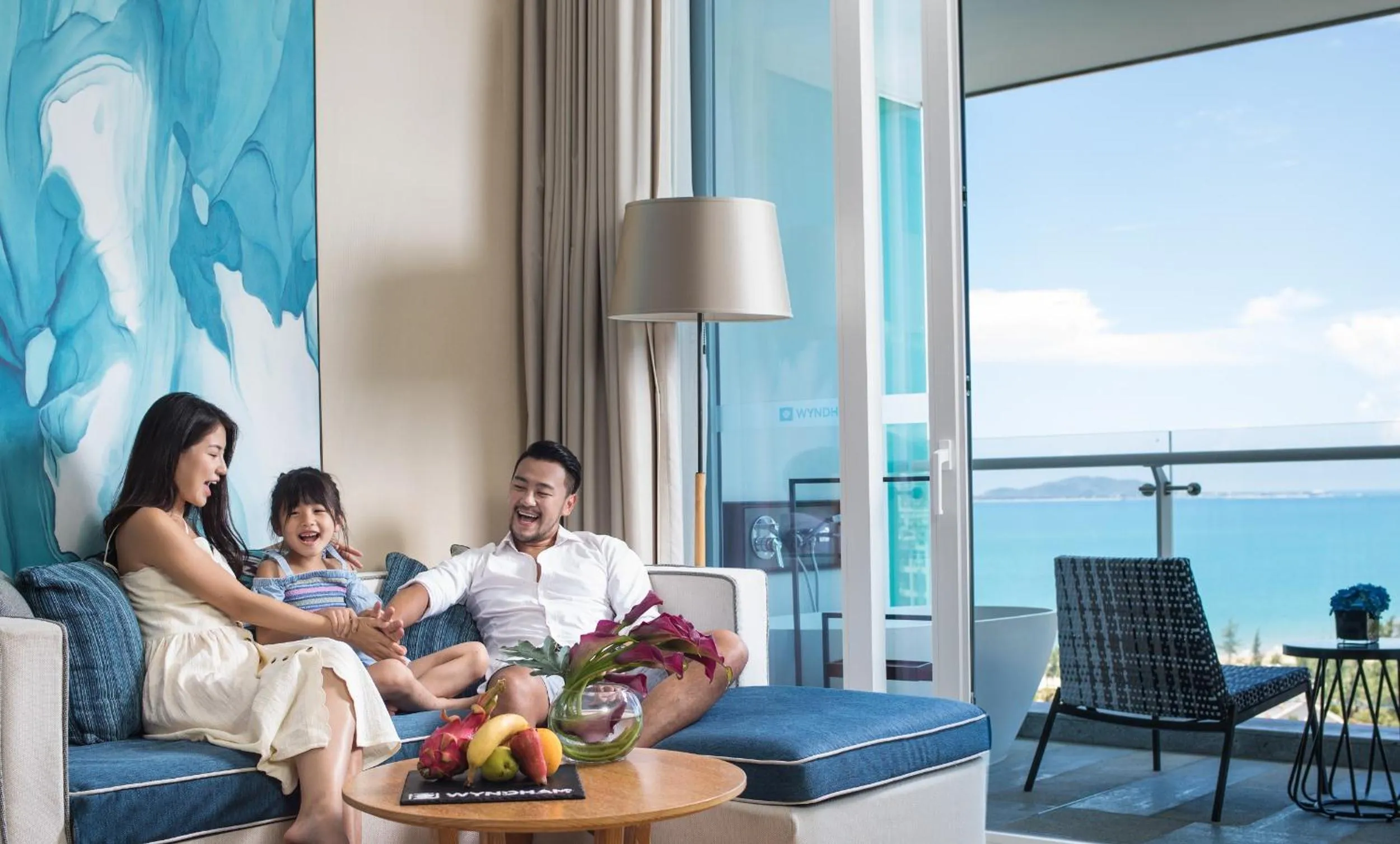 Guests in Wyndham Sanya Bay