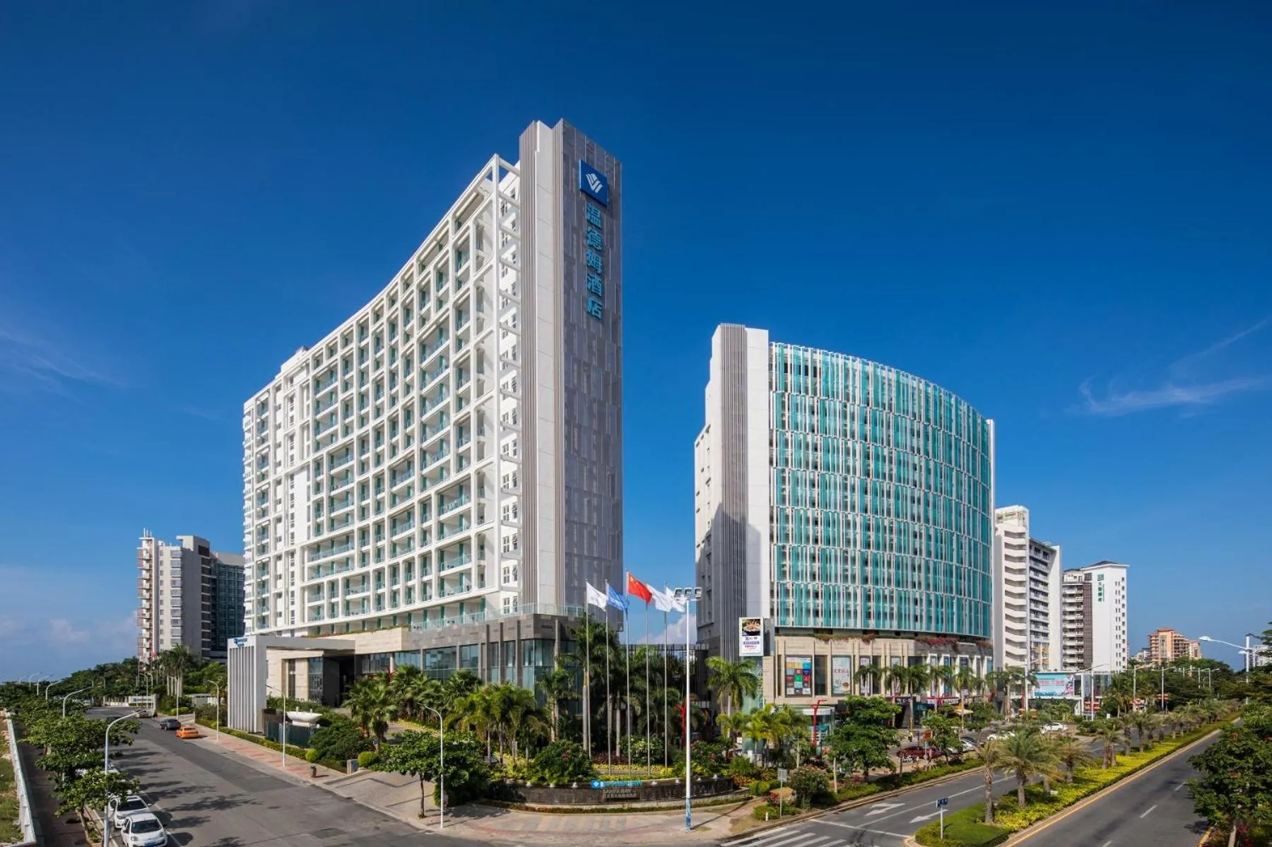 Property building in Wyndham Sanya Bay