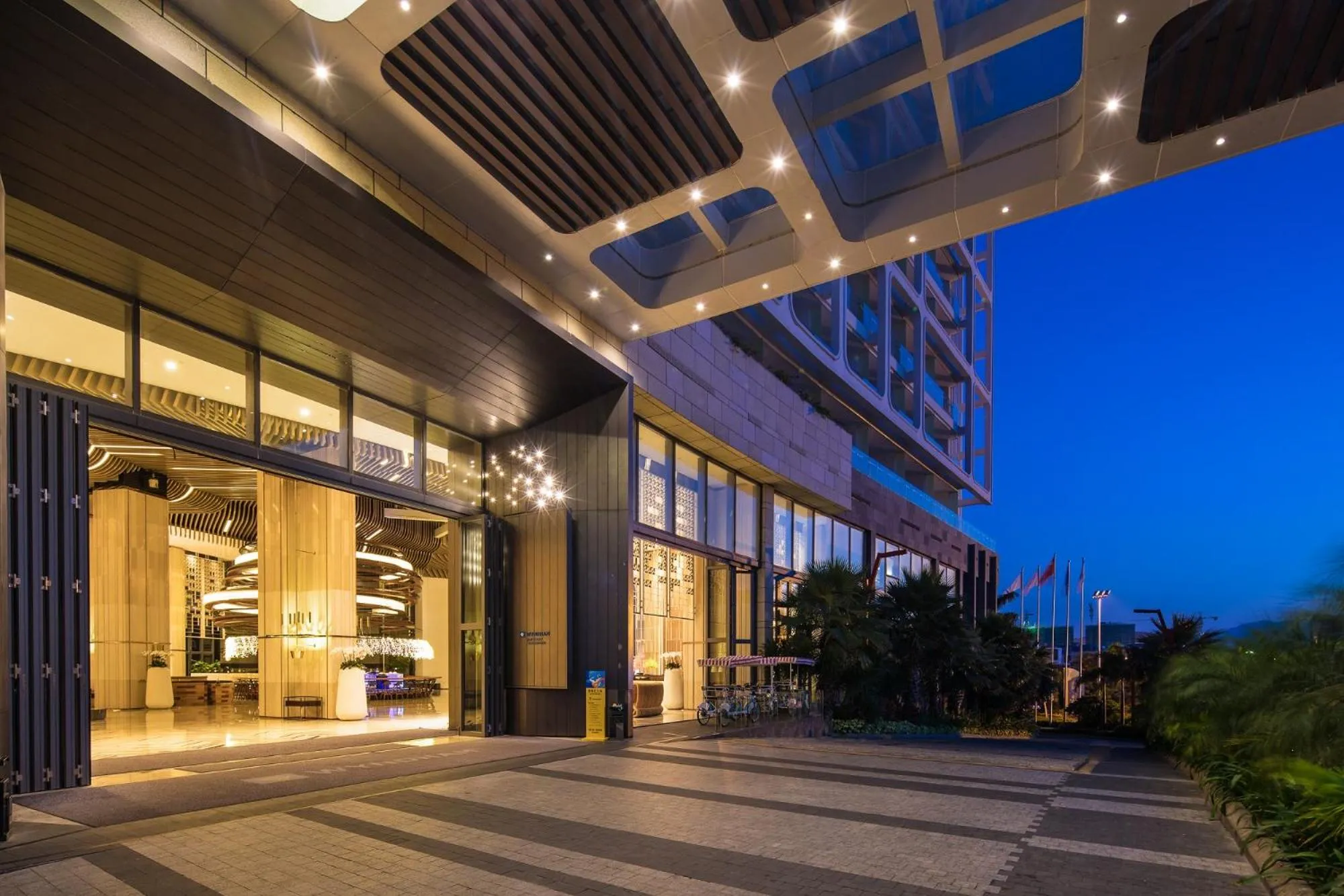 Lobby or reception in Wyndham Sanya Bay