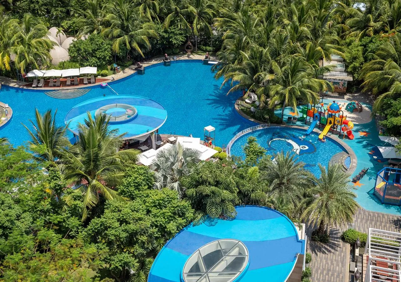 Bird's eye view in Wyndham Sanya Bay
