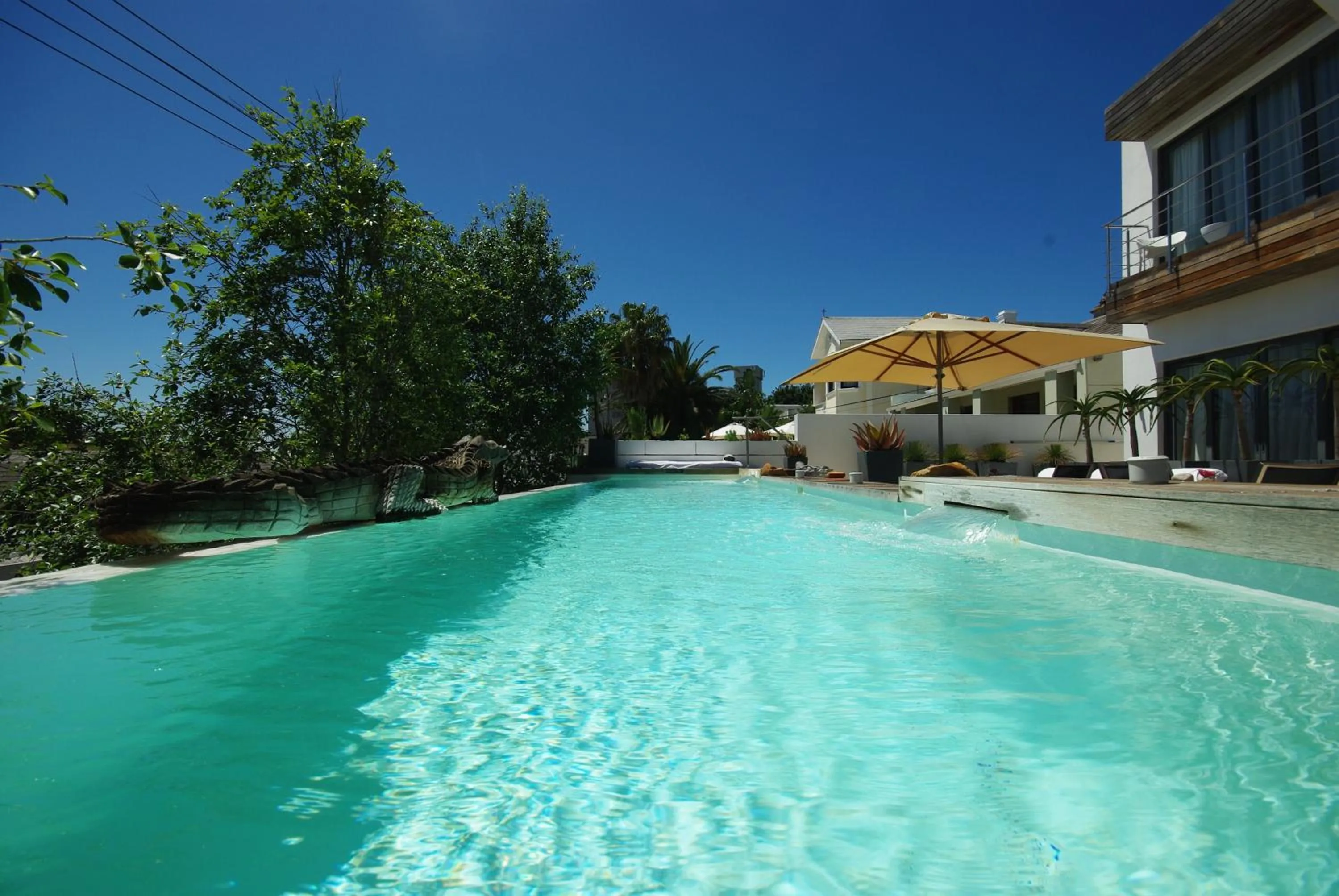 Swimming pool in DysArt Boutique Hotel - Solar Power