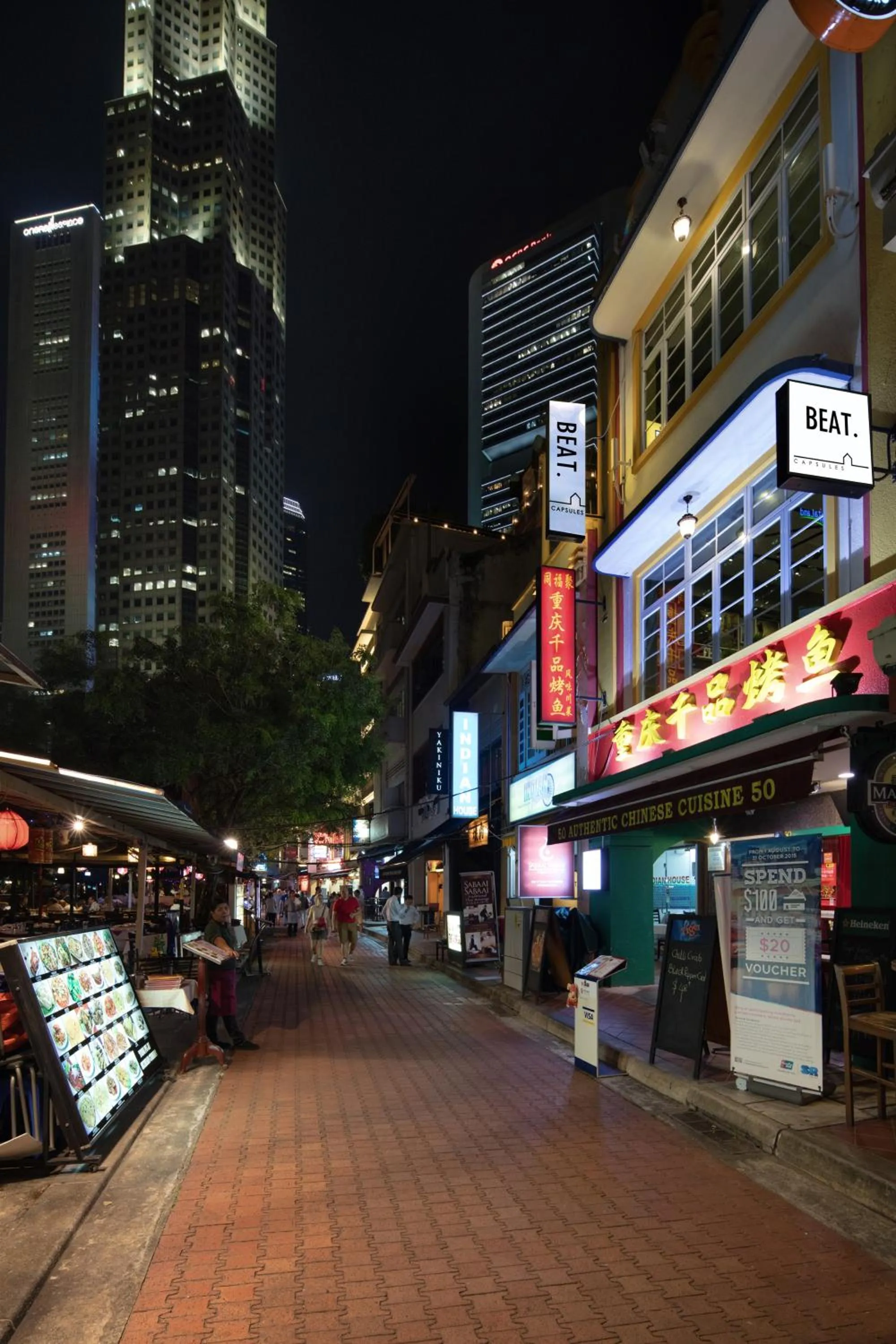 Restaurant/places to eat in BEAT. Capsule Hostel @ Boat Quay