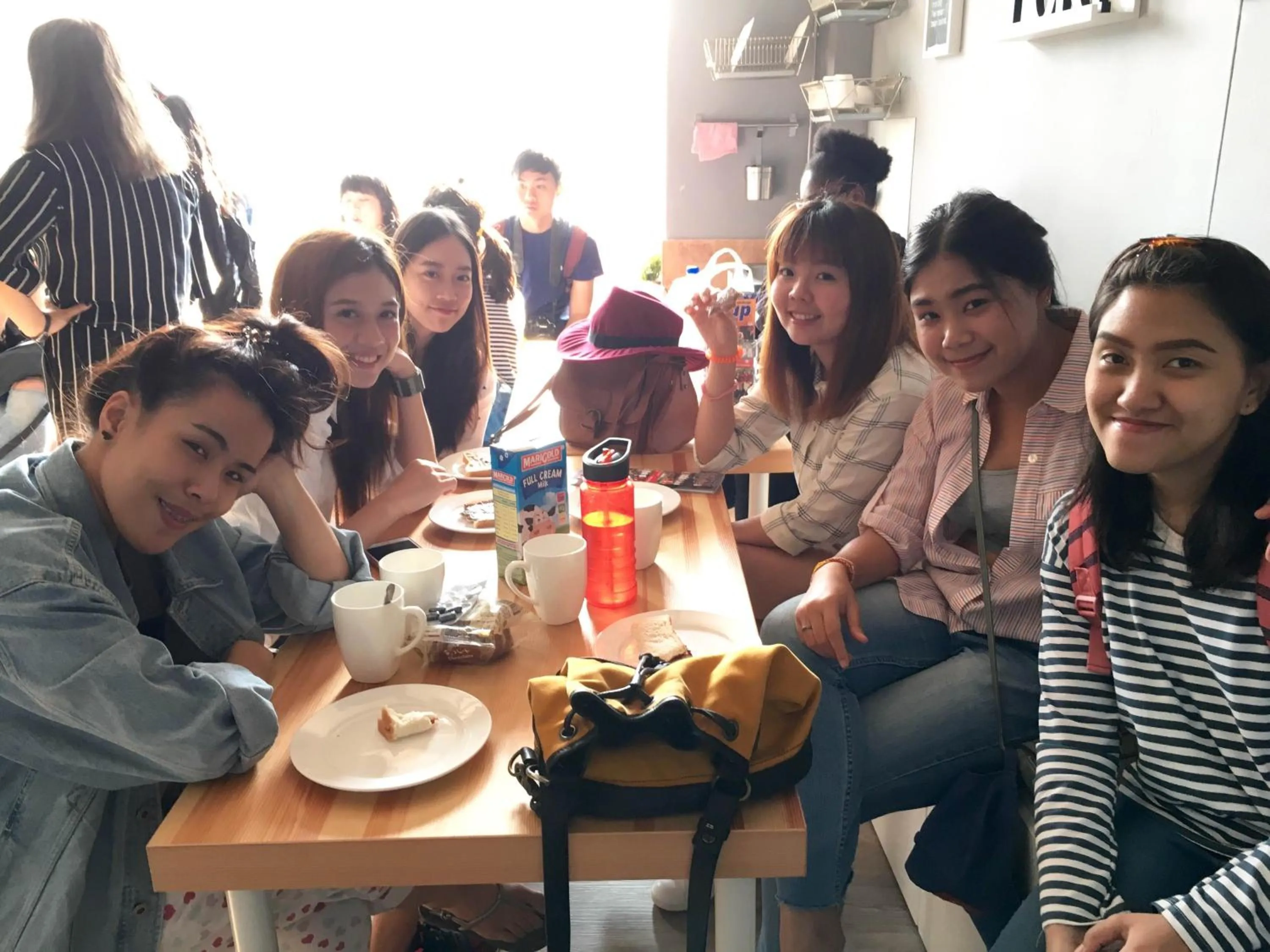 Food in BEAT. Capsule Hostel @ Boat Quay