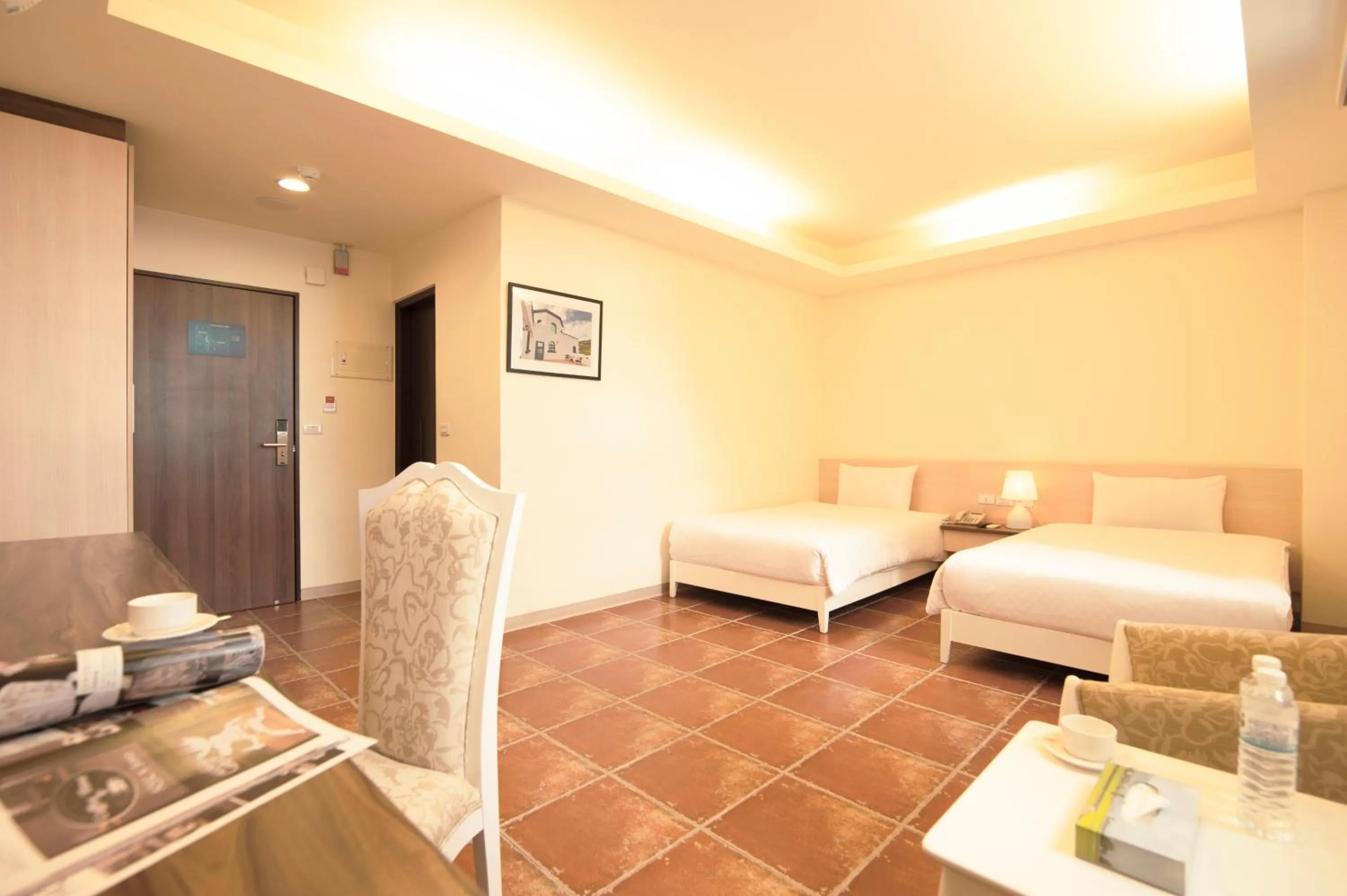 Bedroom, Bed in The Forget Worry Villa