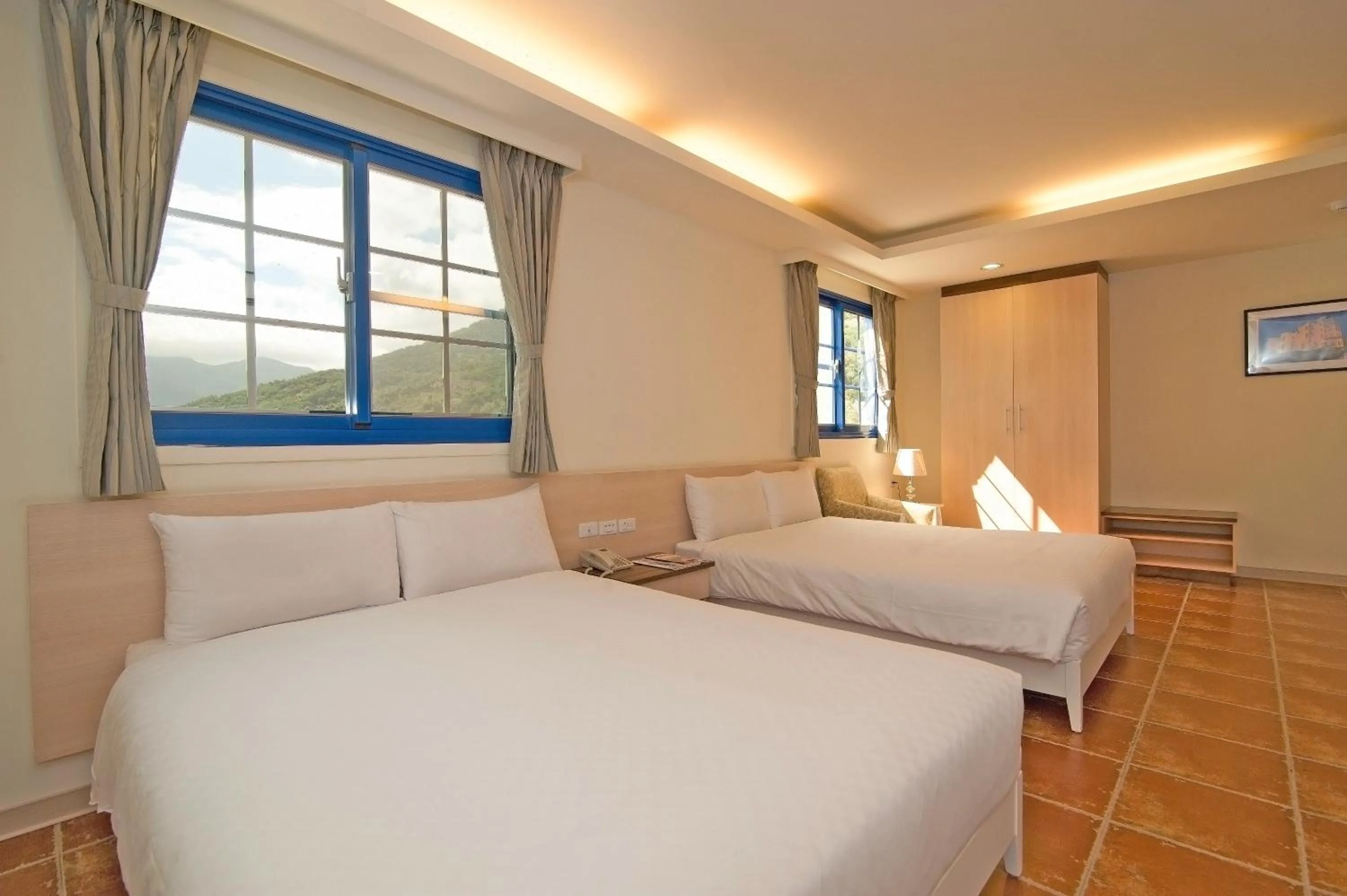 Bed in The Forget Worry Villa