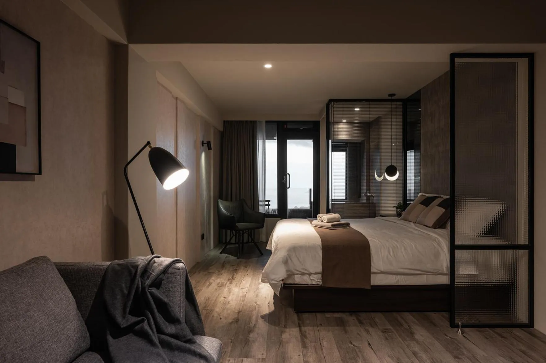 Bed in Something Easy Inn