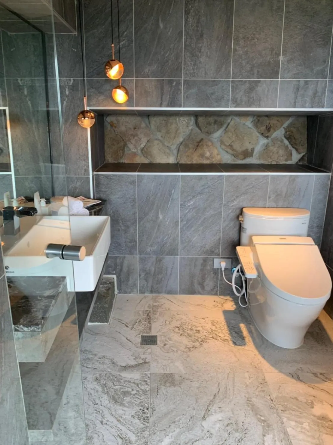 Shower in Something Easy Inn