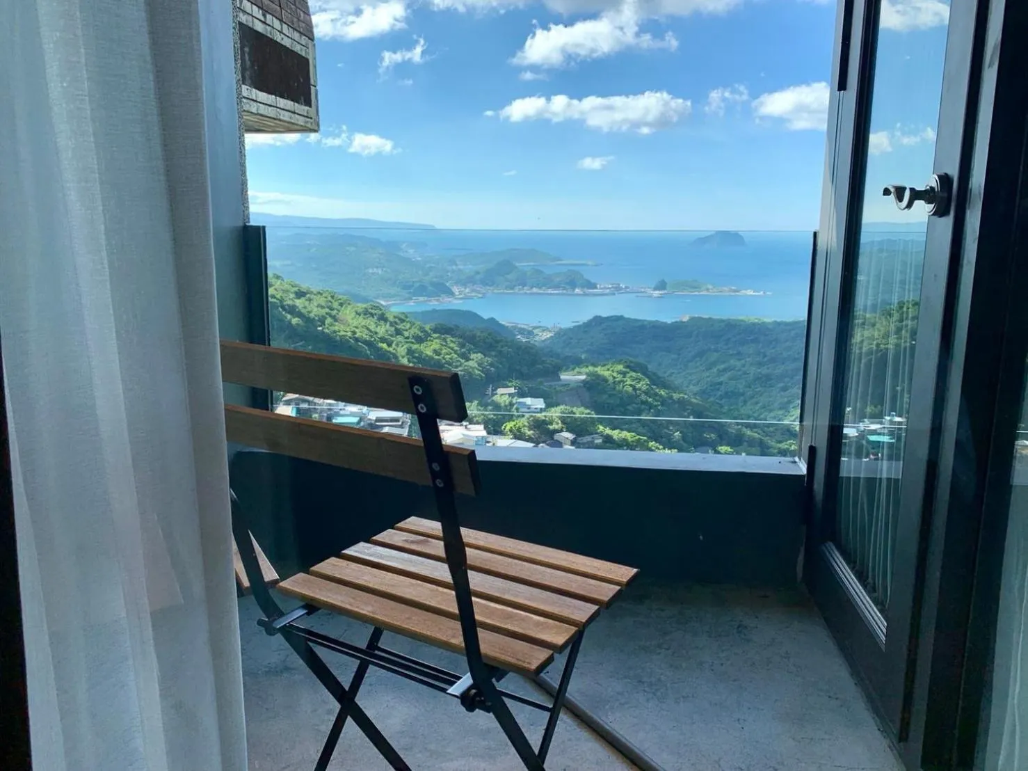 Patio in Something Easy Inn