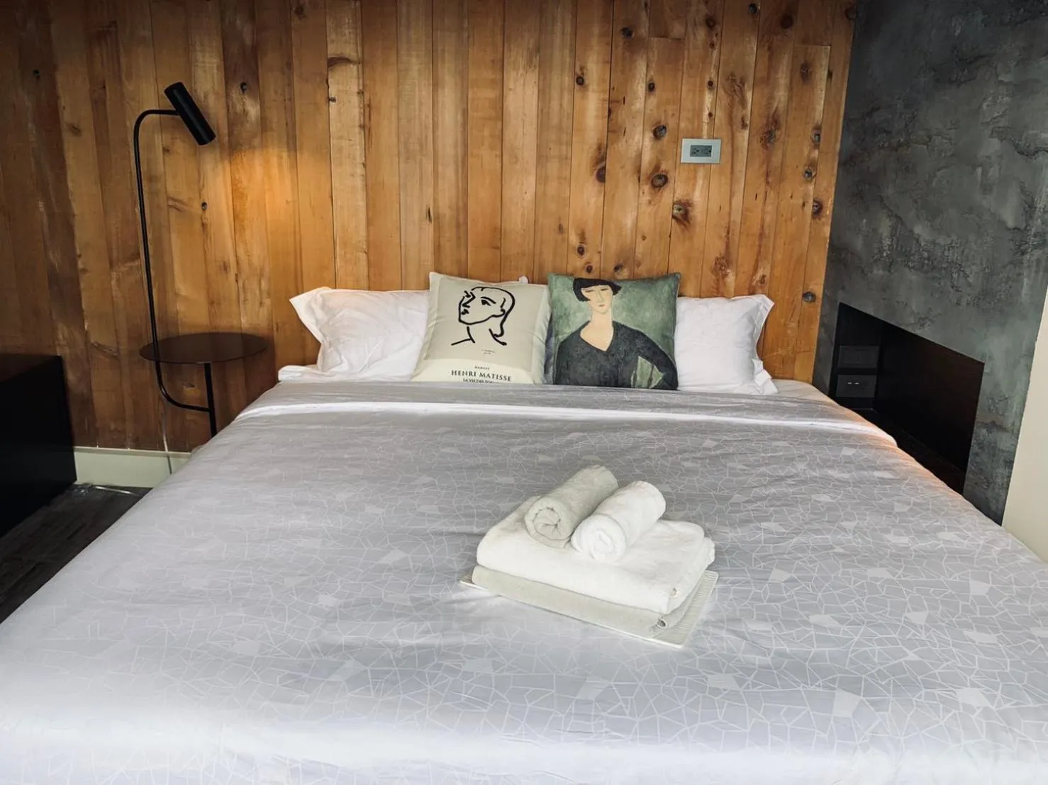 Bed in Something Easy Inn