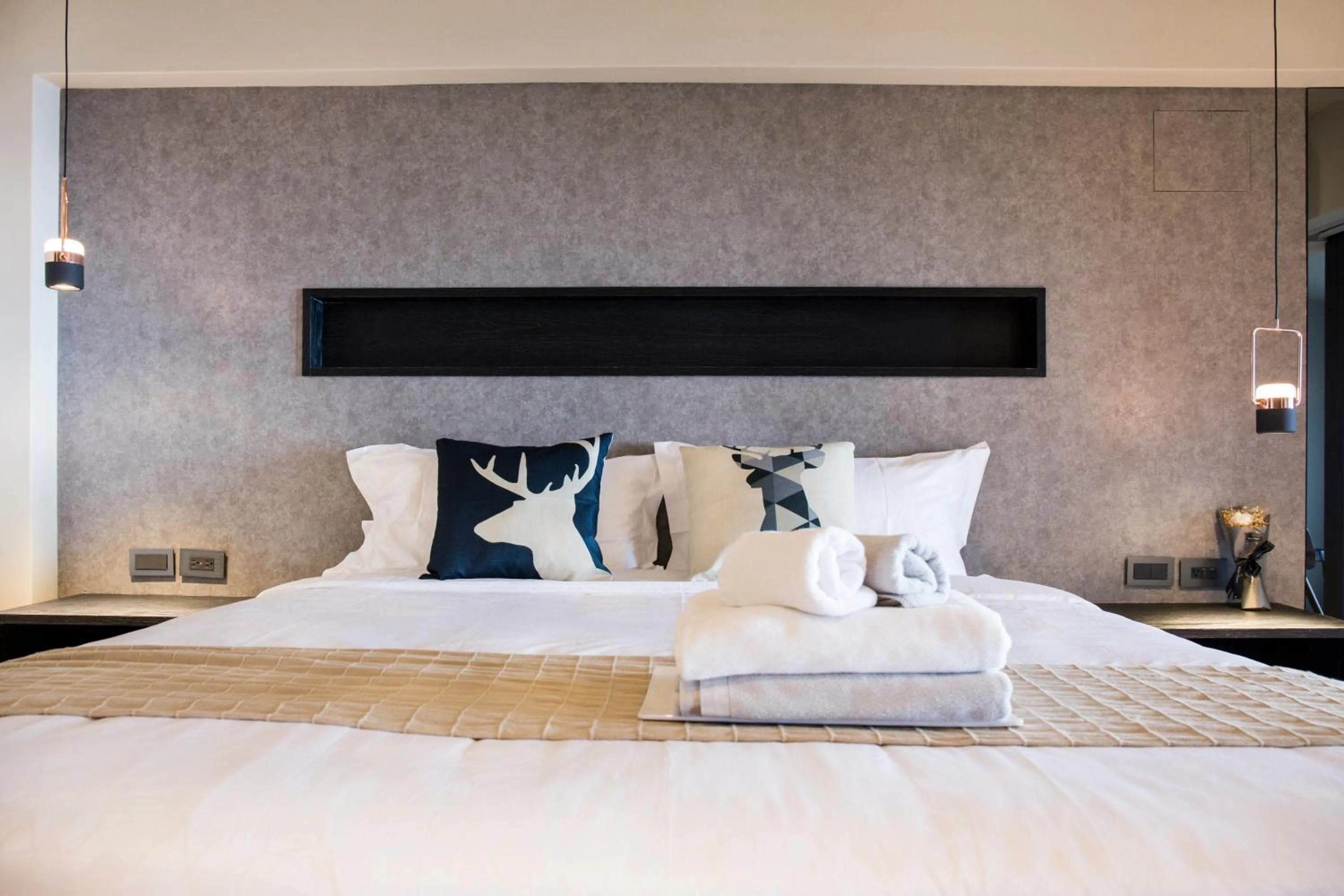 Bed in Something Easy Inn