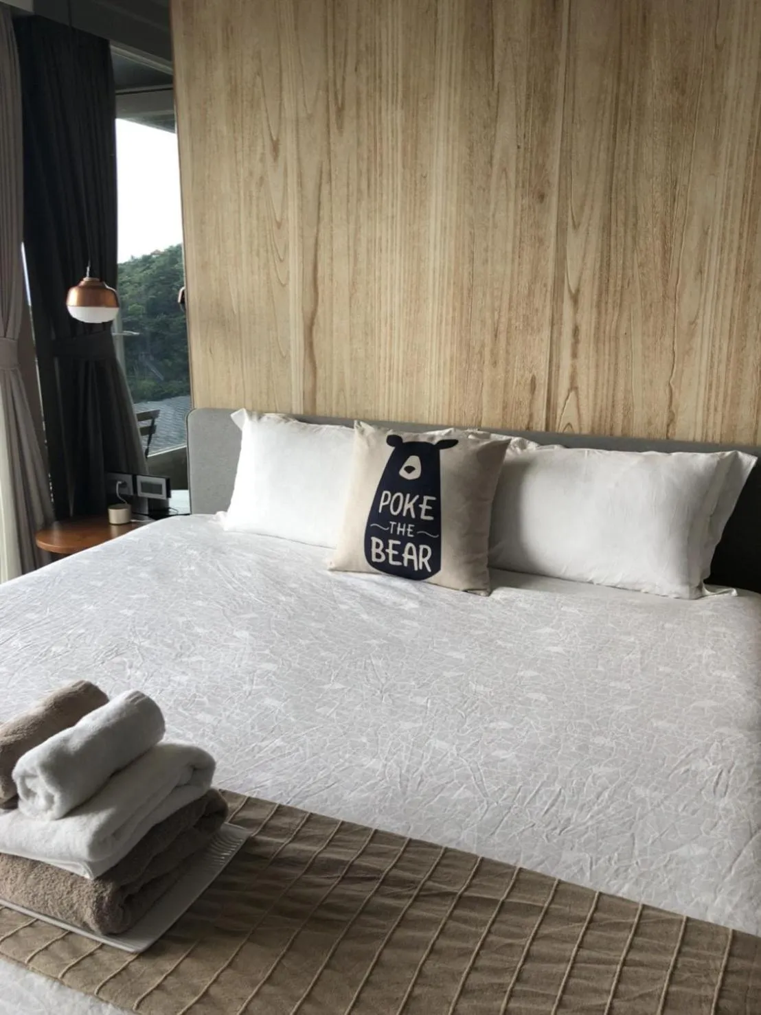 Bed in Something Easy Inn