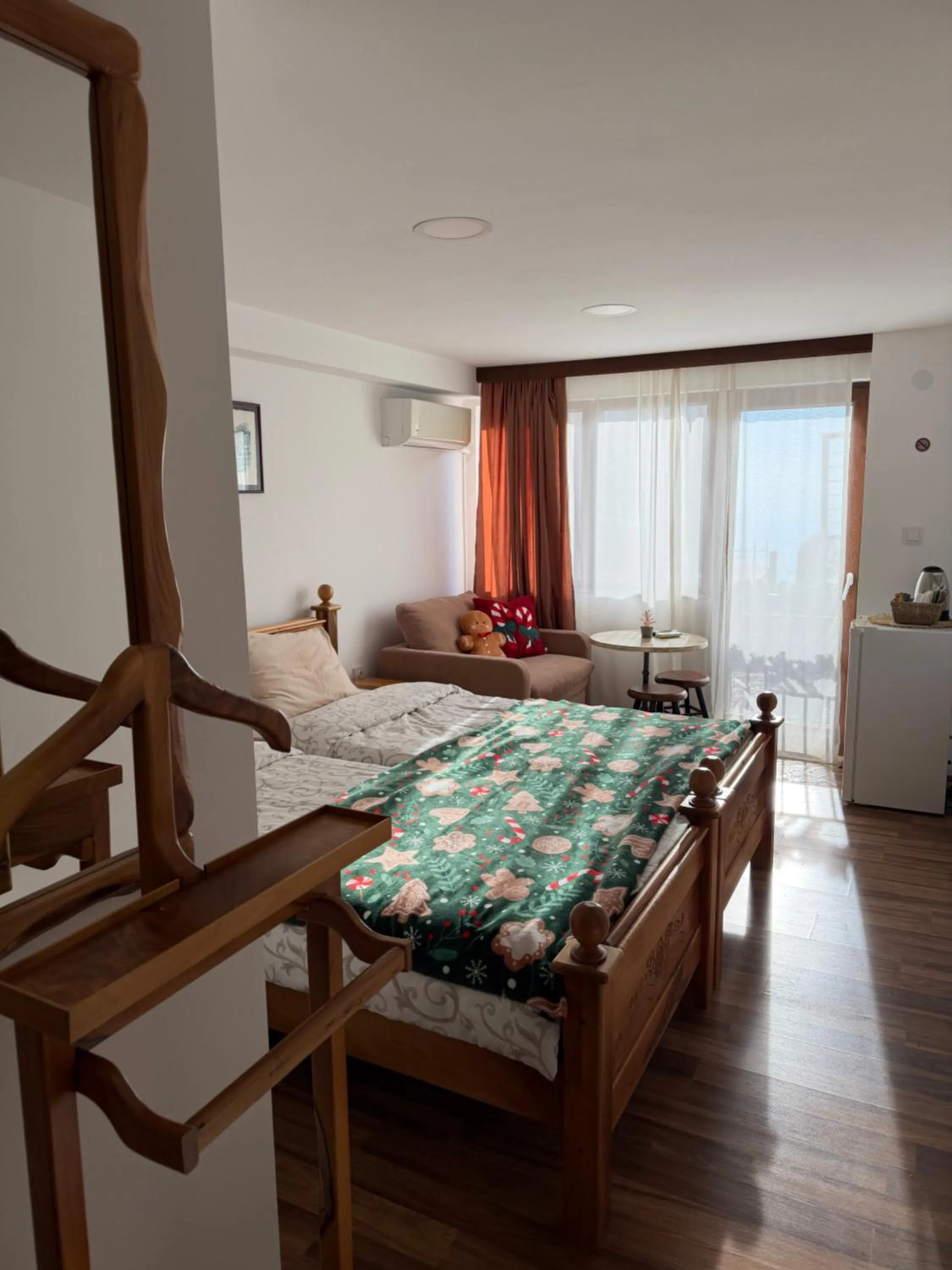 Bed in Villa Srma OHRİD