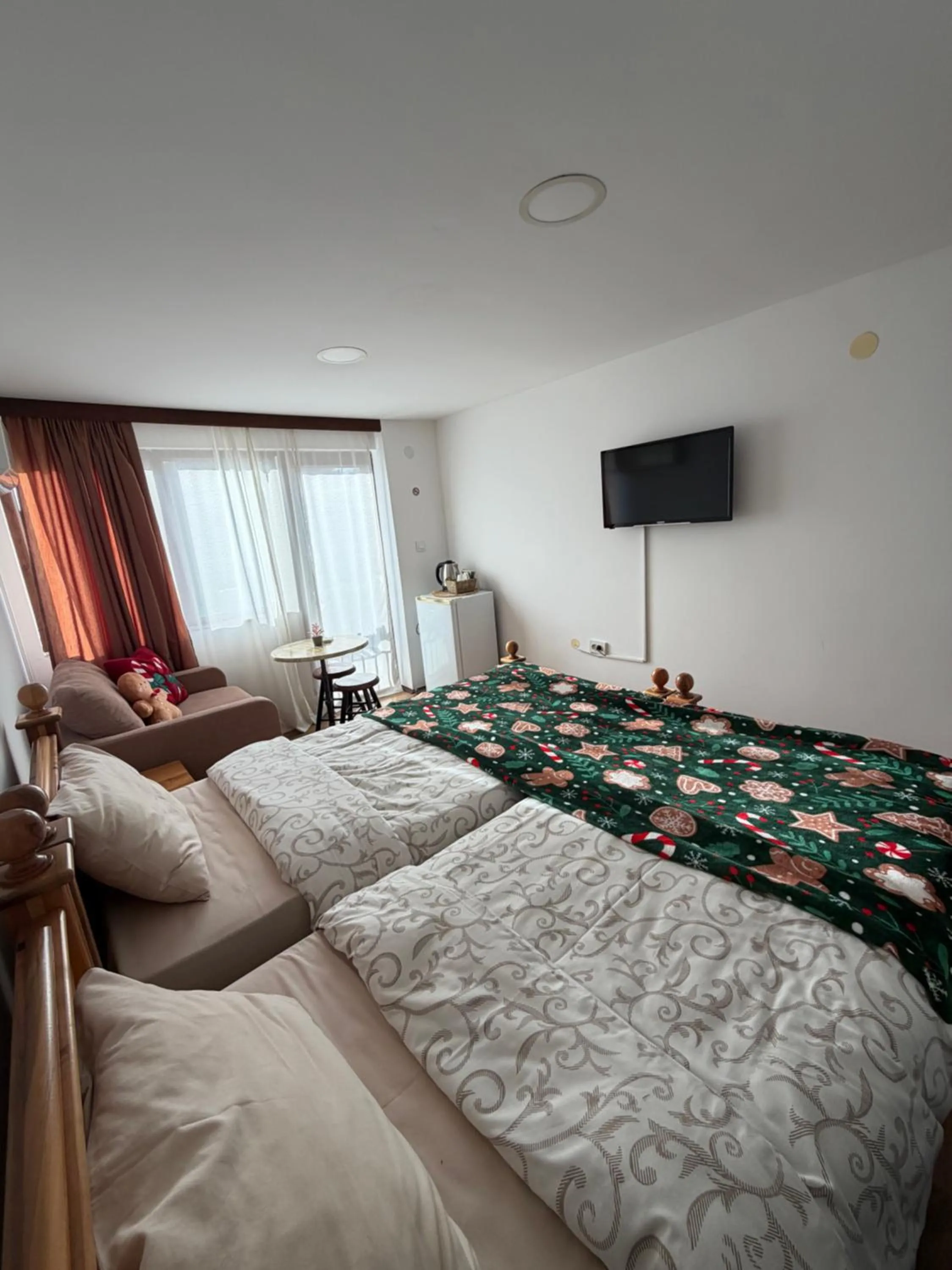 Bed in Villa Srma OHRİD