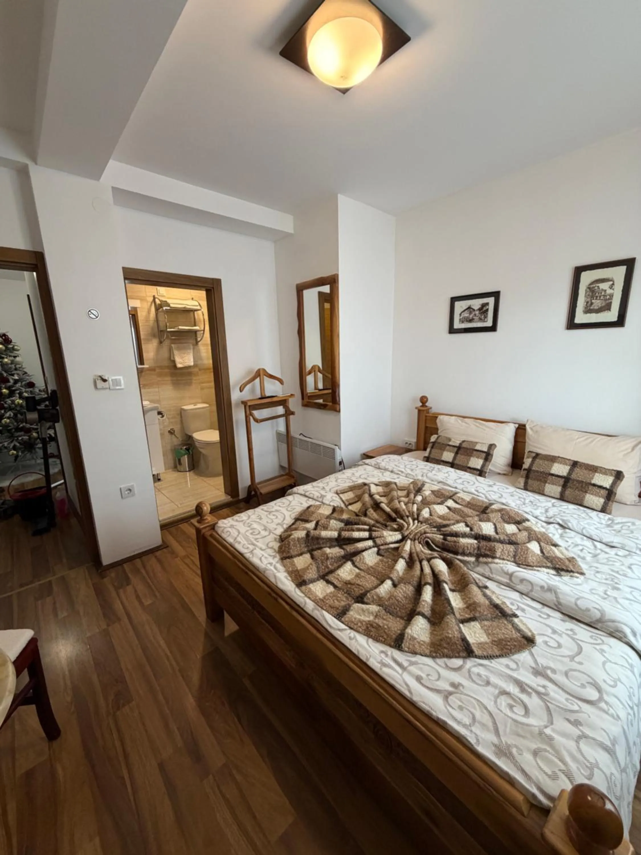 Bed in Villa Srma OHRİD