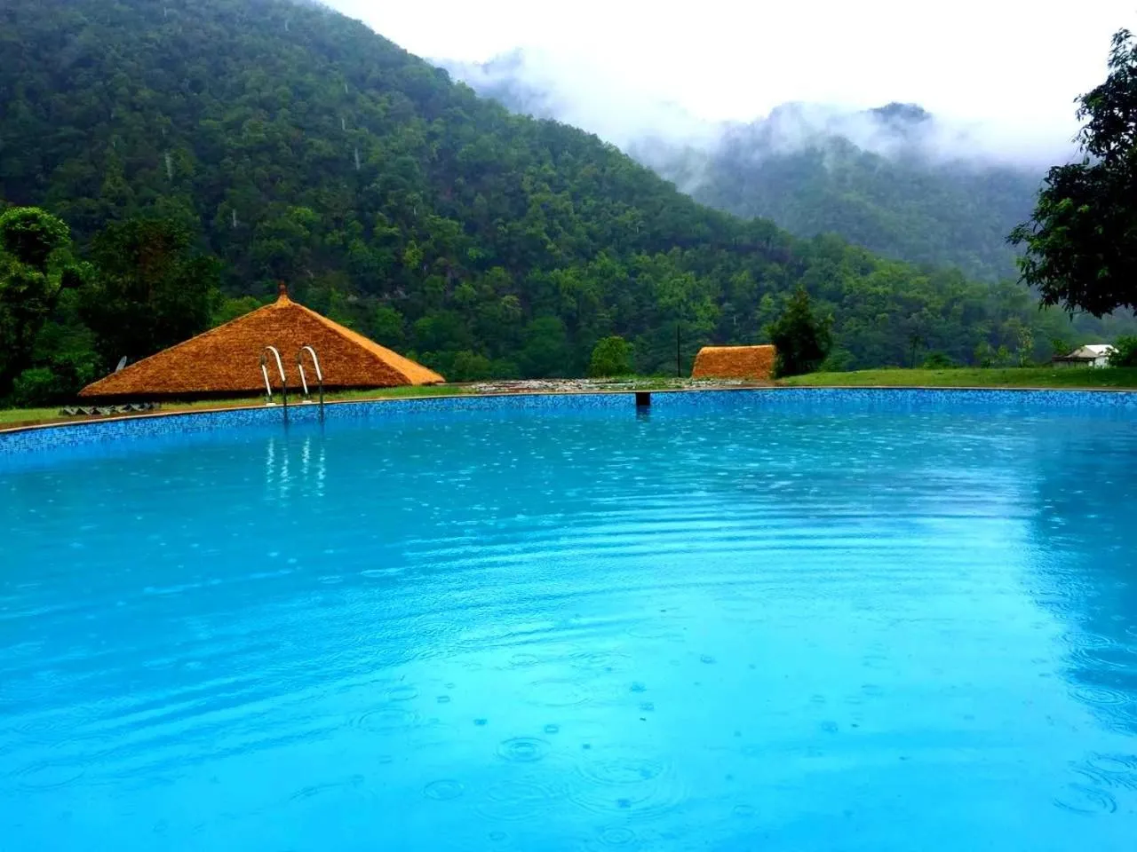 Swimming pool in LaTigre Resort