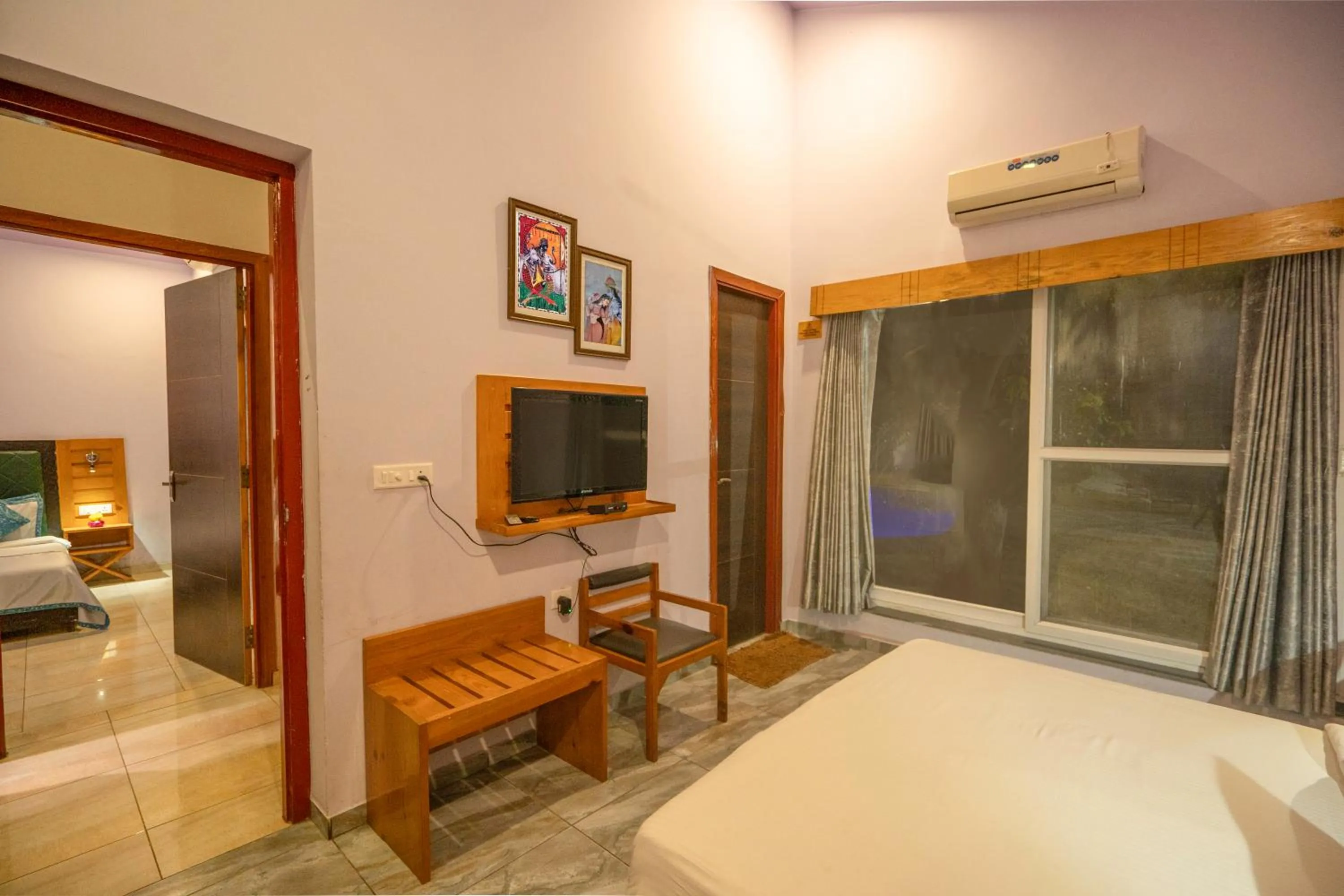 View (from property/room), Bed in LaTigre Resort