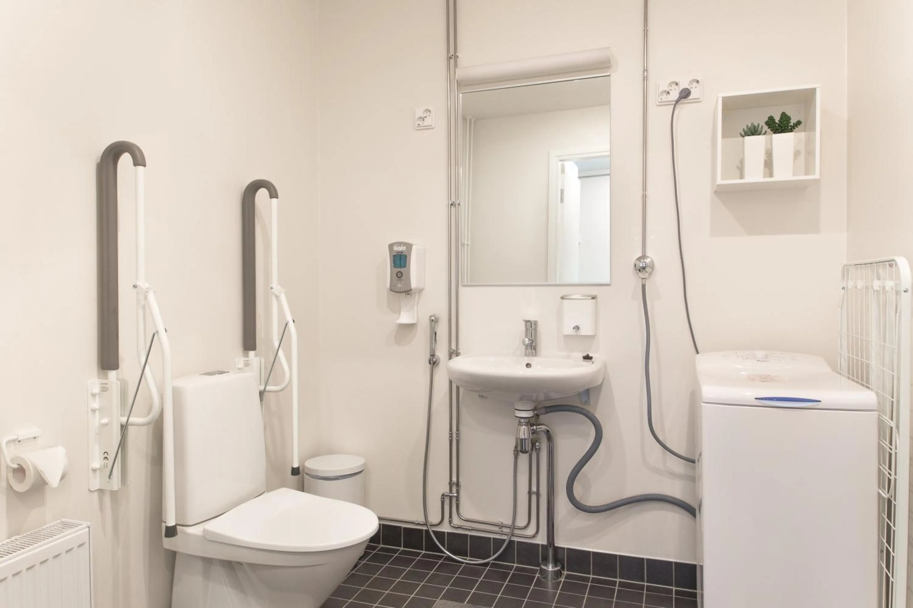 Bathroom in Forenom Aparthotel Espoo Leppävaara