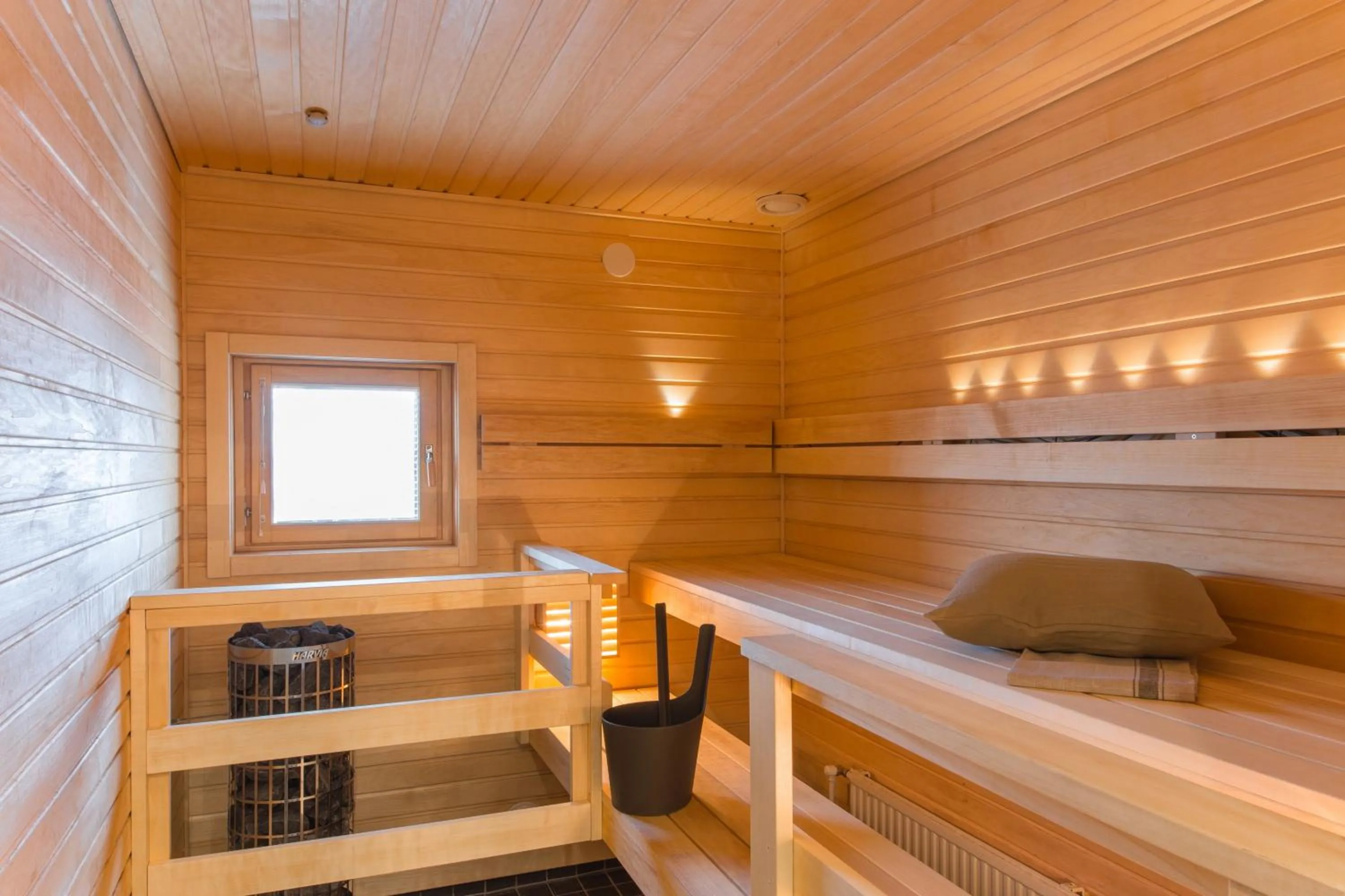 Sauna in Forenom Aparthotel Espoo Leppävaara