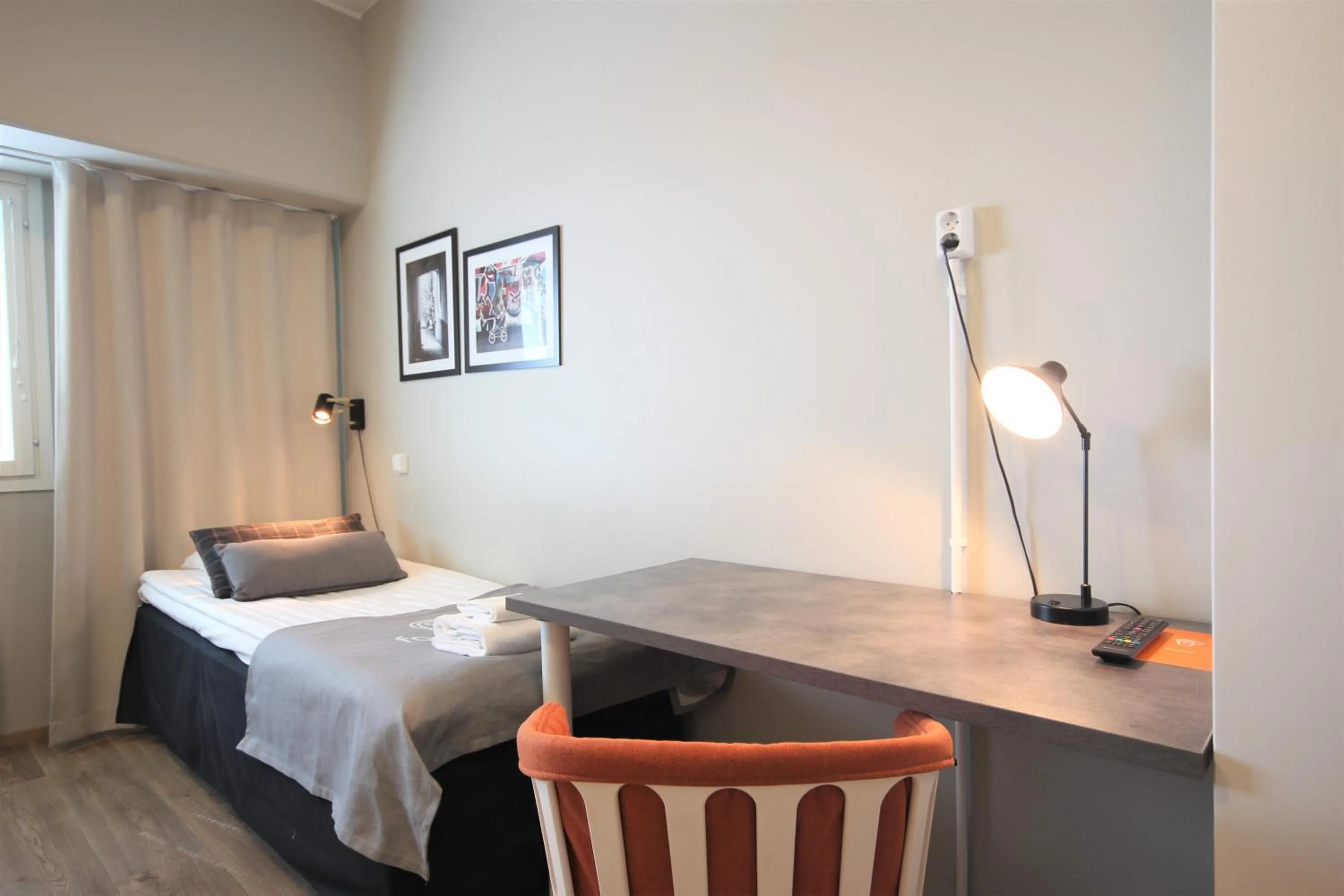 Photo of the whole room, Bed in Forenom Aparthotel Espoo Leppävaara