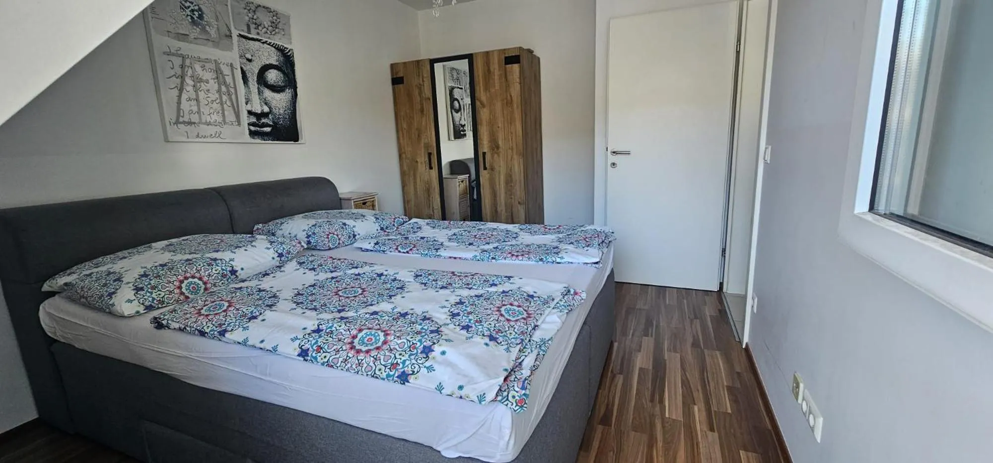 Bed in Vienna Airport Residences