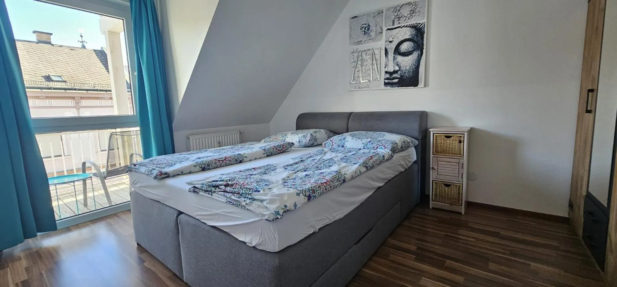 Bed in Vienna Airport Residences