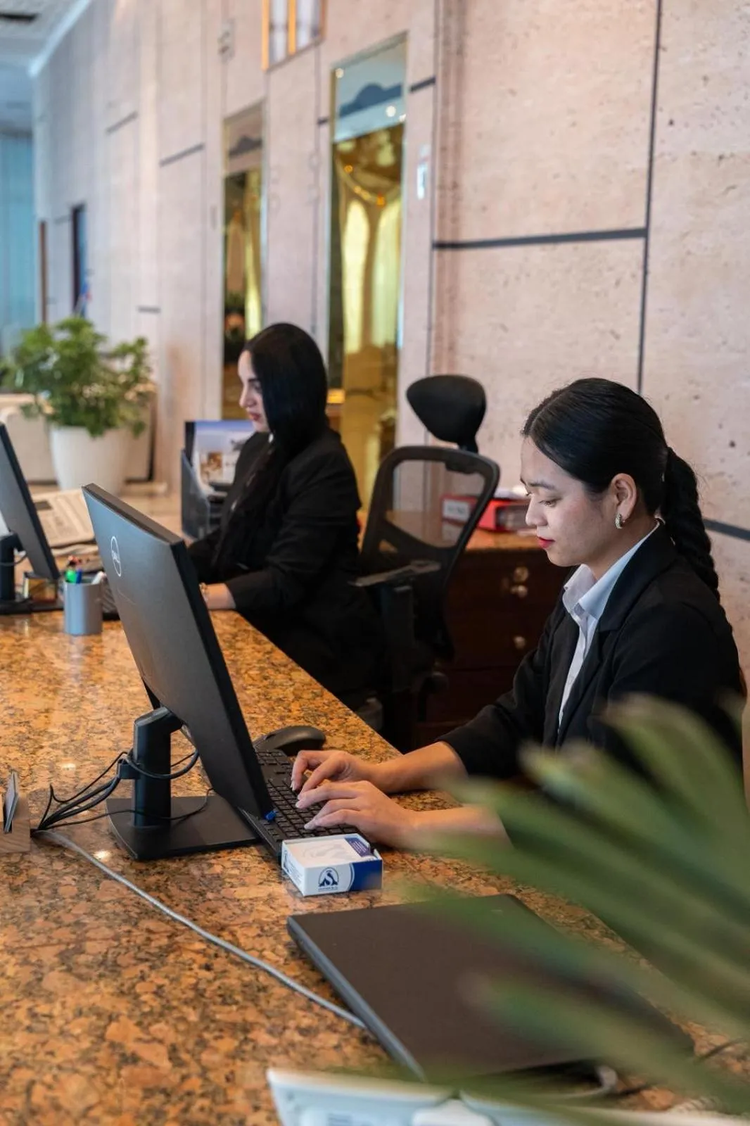 Lobby or reception in Sara Palace Apartments- family only