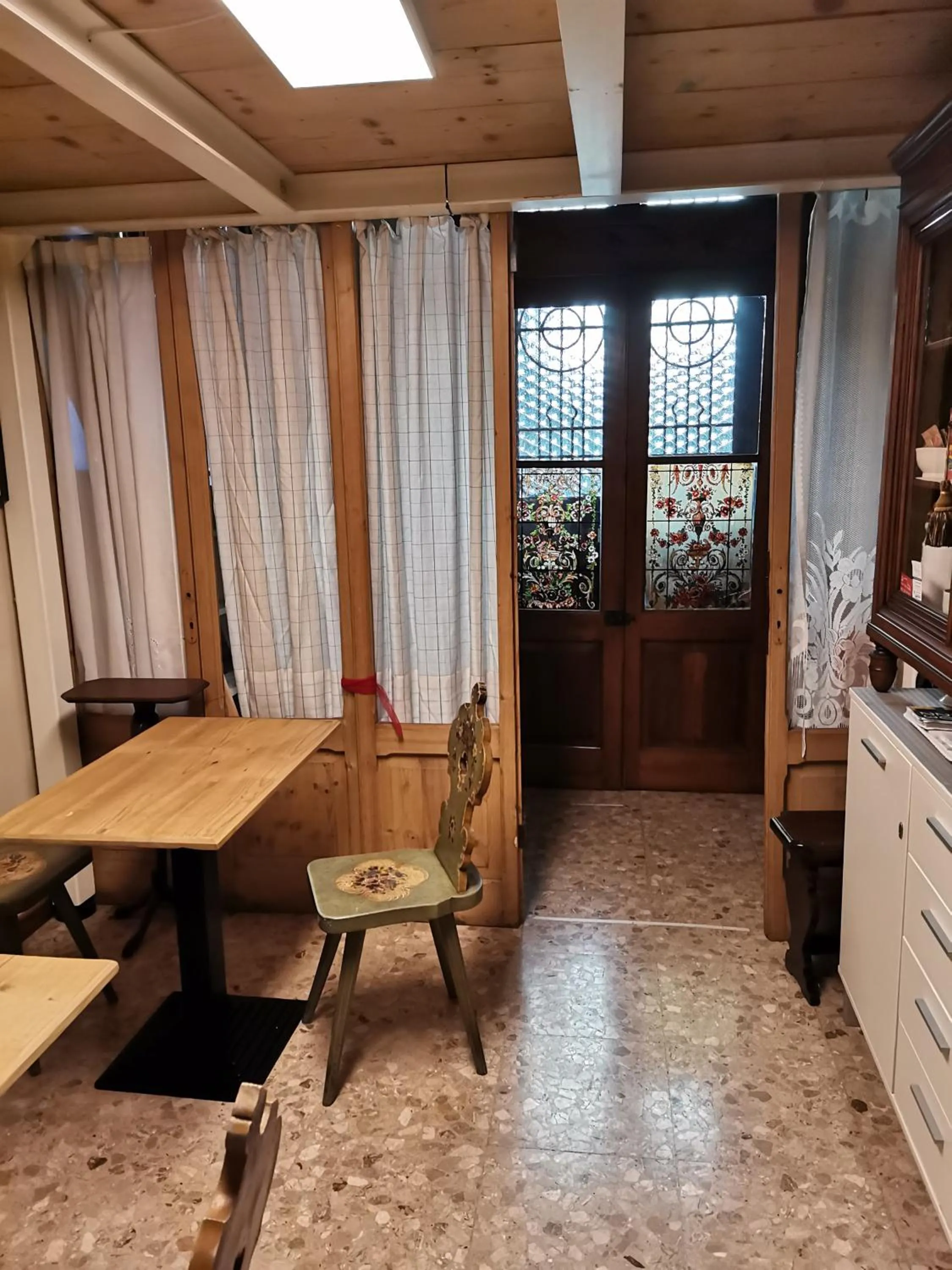 Seating area in Le Maddalene