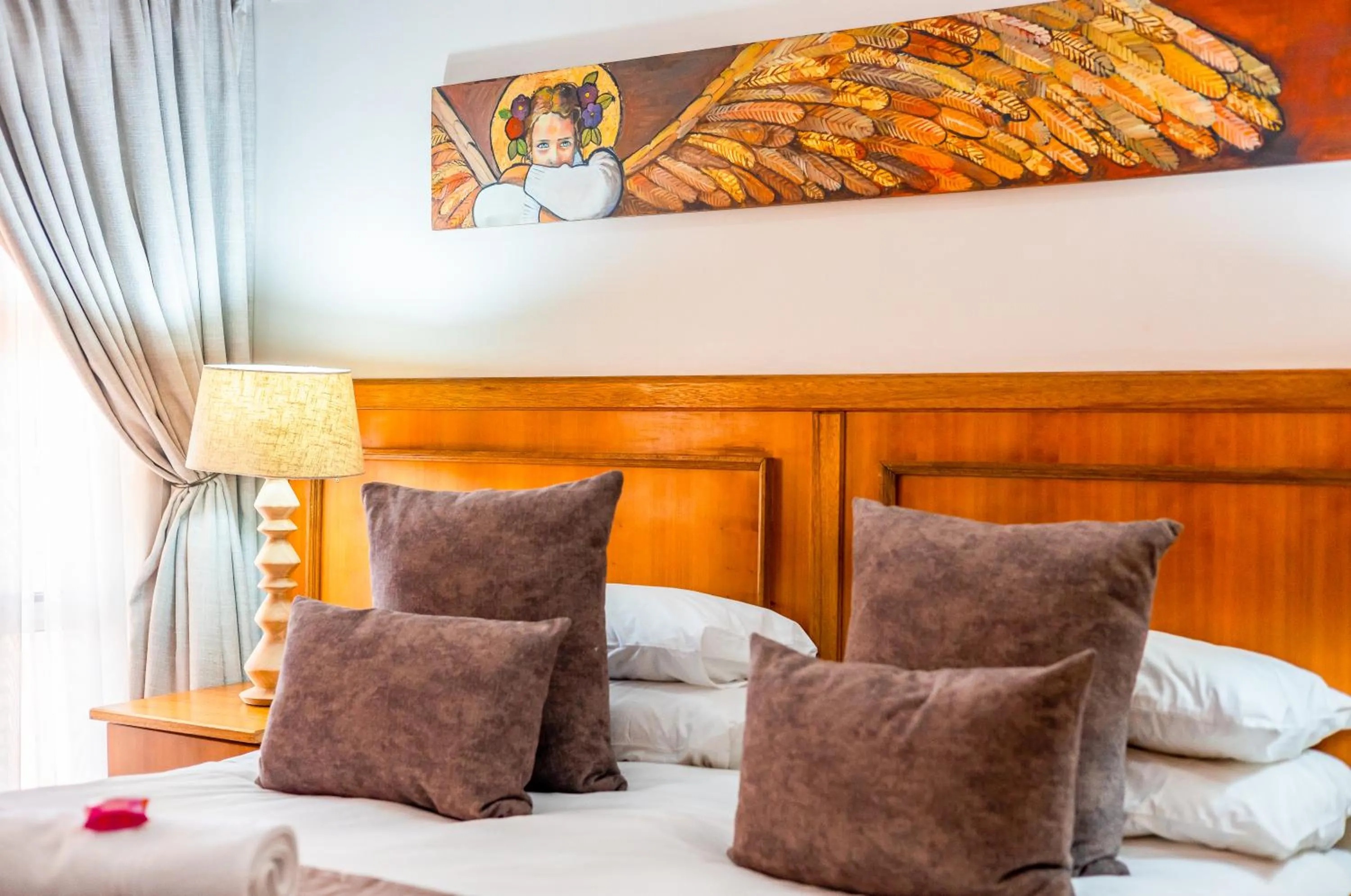 Decorative detail in Sunward Park Guest House & Conference Center