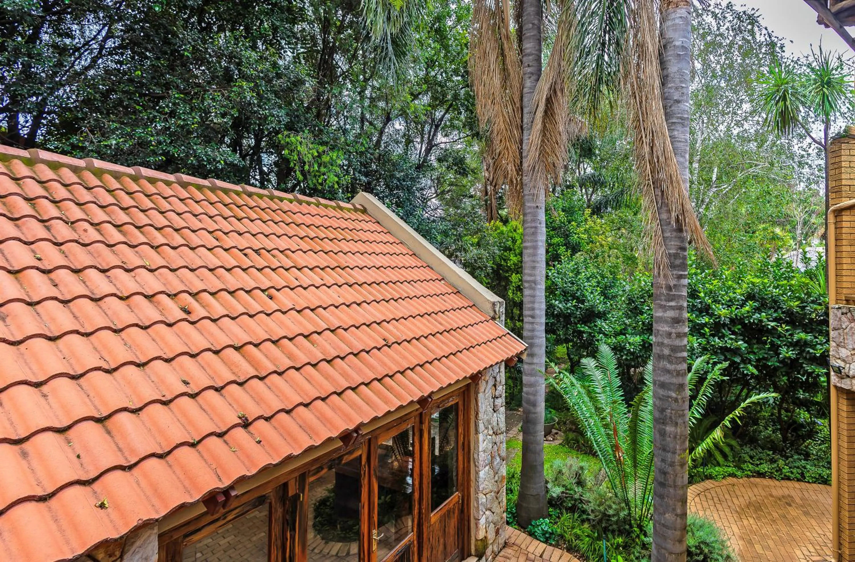 Garden view in Sunward Park Guest House & Conference Center