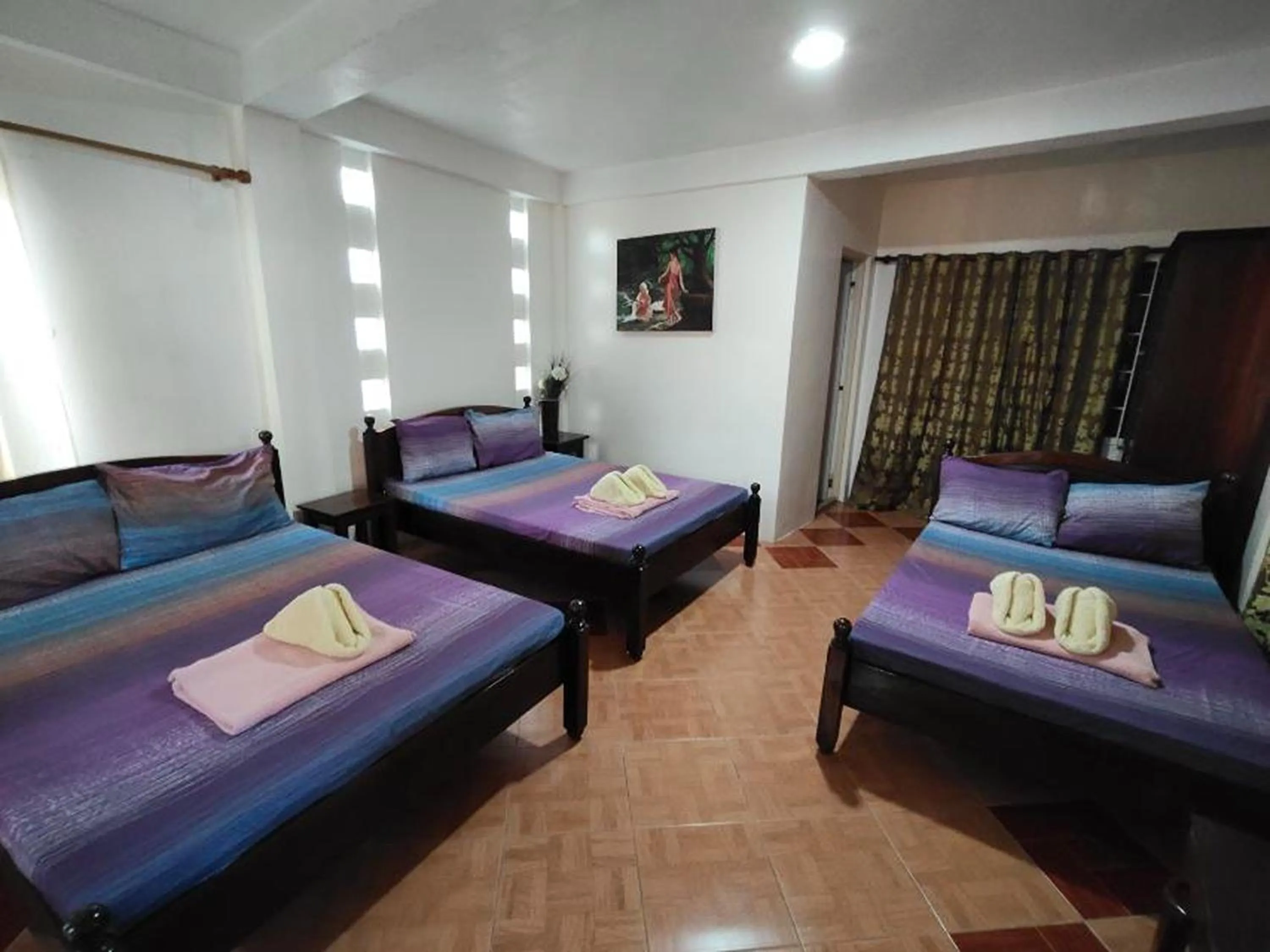 Bed in Punta Riviera Resort Bolinao
